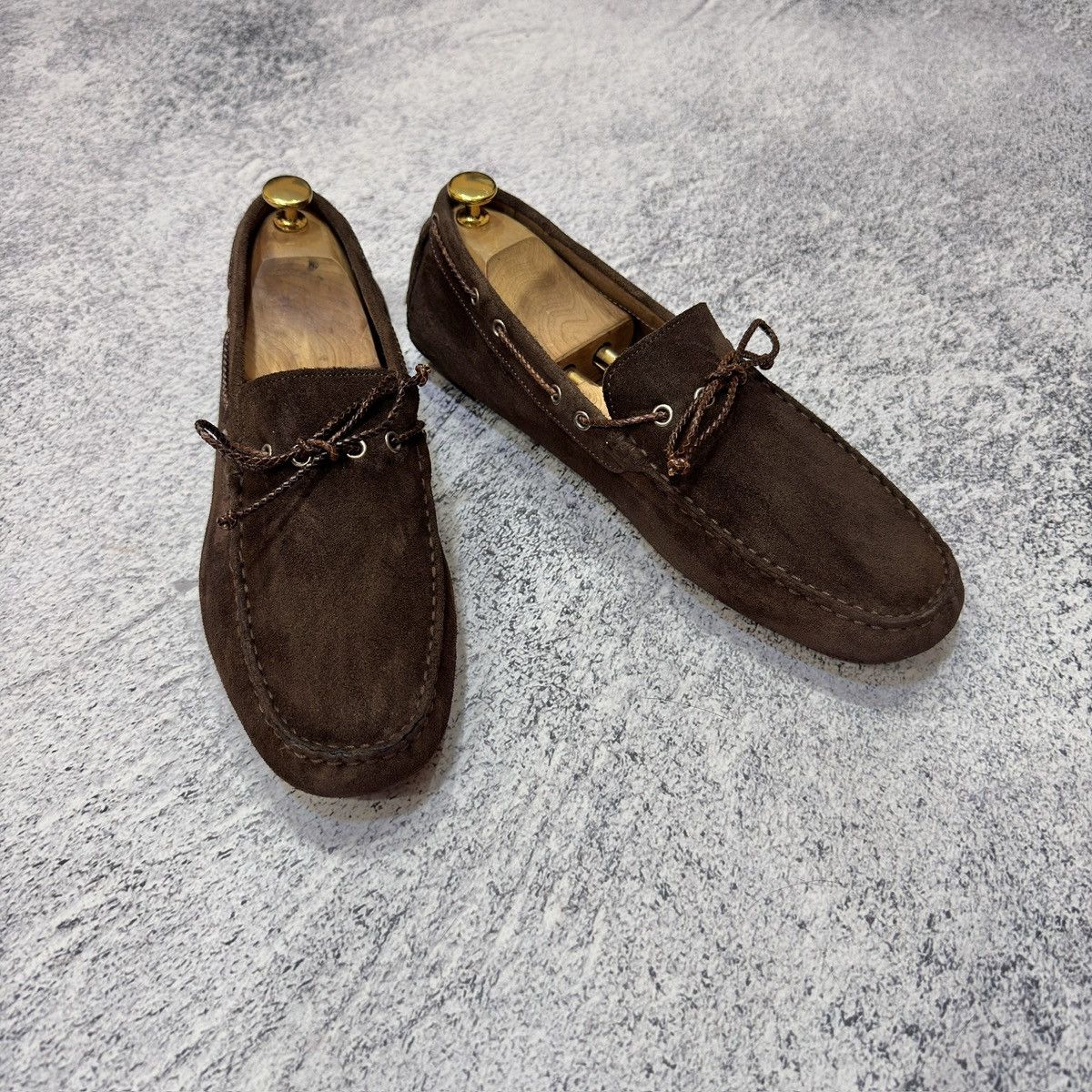 Florsheim Florsheim Mens Brown Suede Mocassins US10.5 UK10 EU44 29cm Size US 10.5 / EU 43-44 - 3 Thumbnail