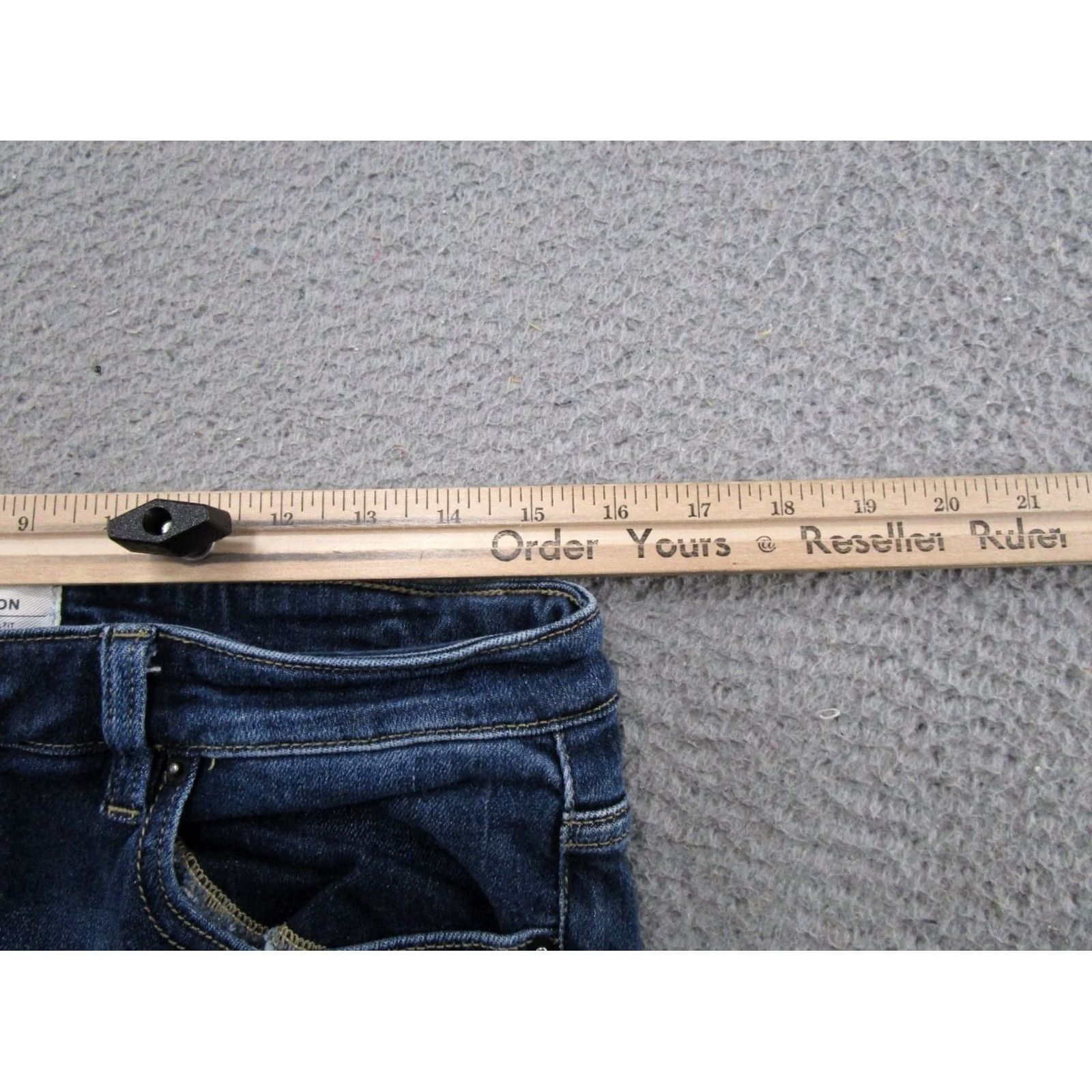 Vintage BKE Buckle Jeans Women 5-Pocket Skinny Denim Stretch Blue Size 29 Regular XS Size 29" - 6 Thumbnail