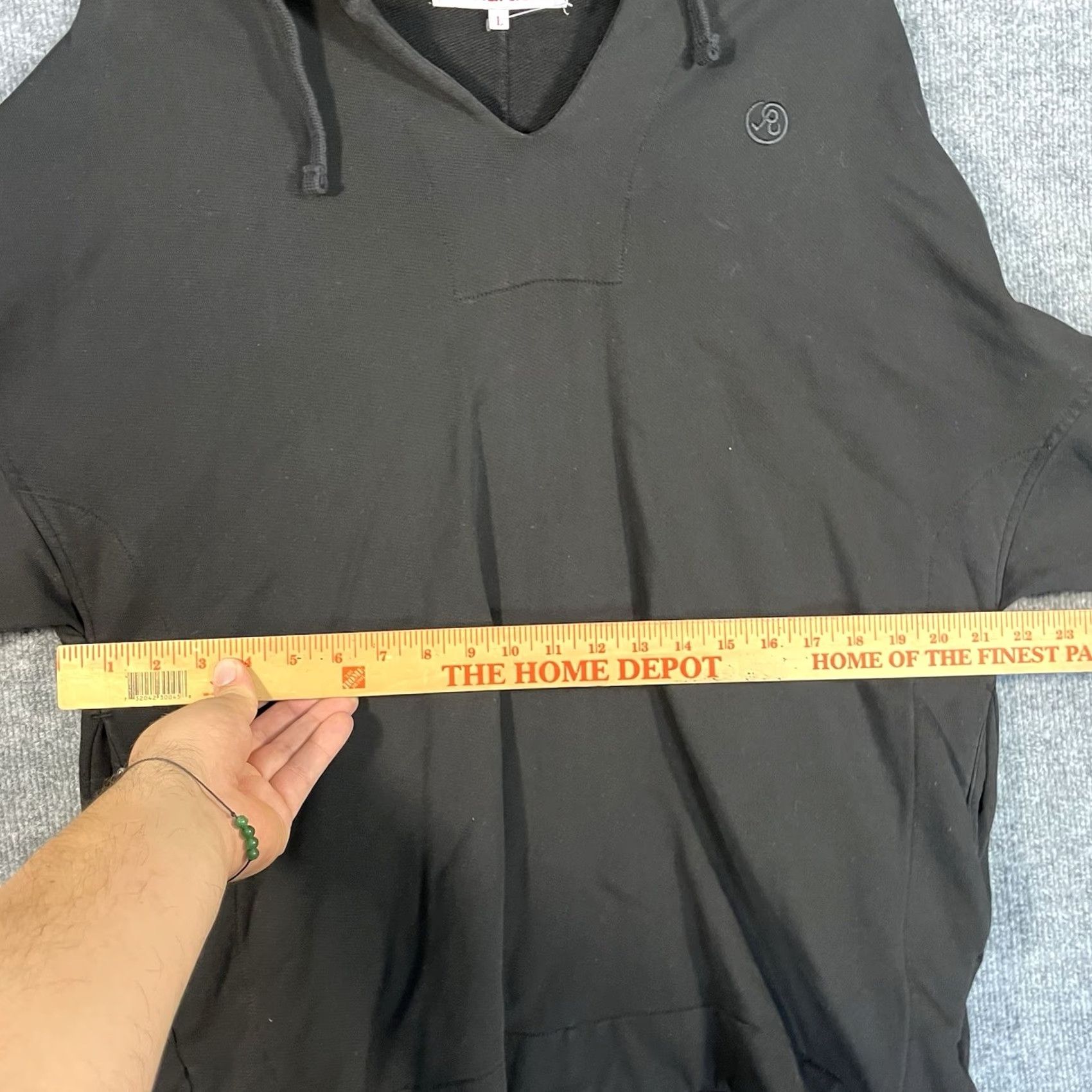 Vintage Richardson Hoodie Pullover Black USA Cotton Men's Large Size US L / EU 52-54 / 3 - 4 Thumbnail