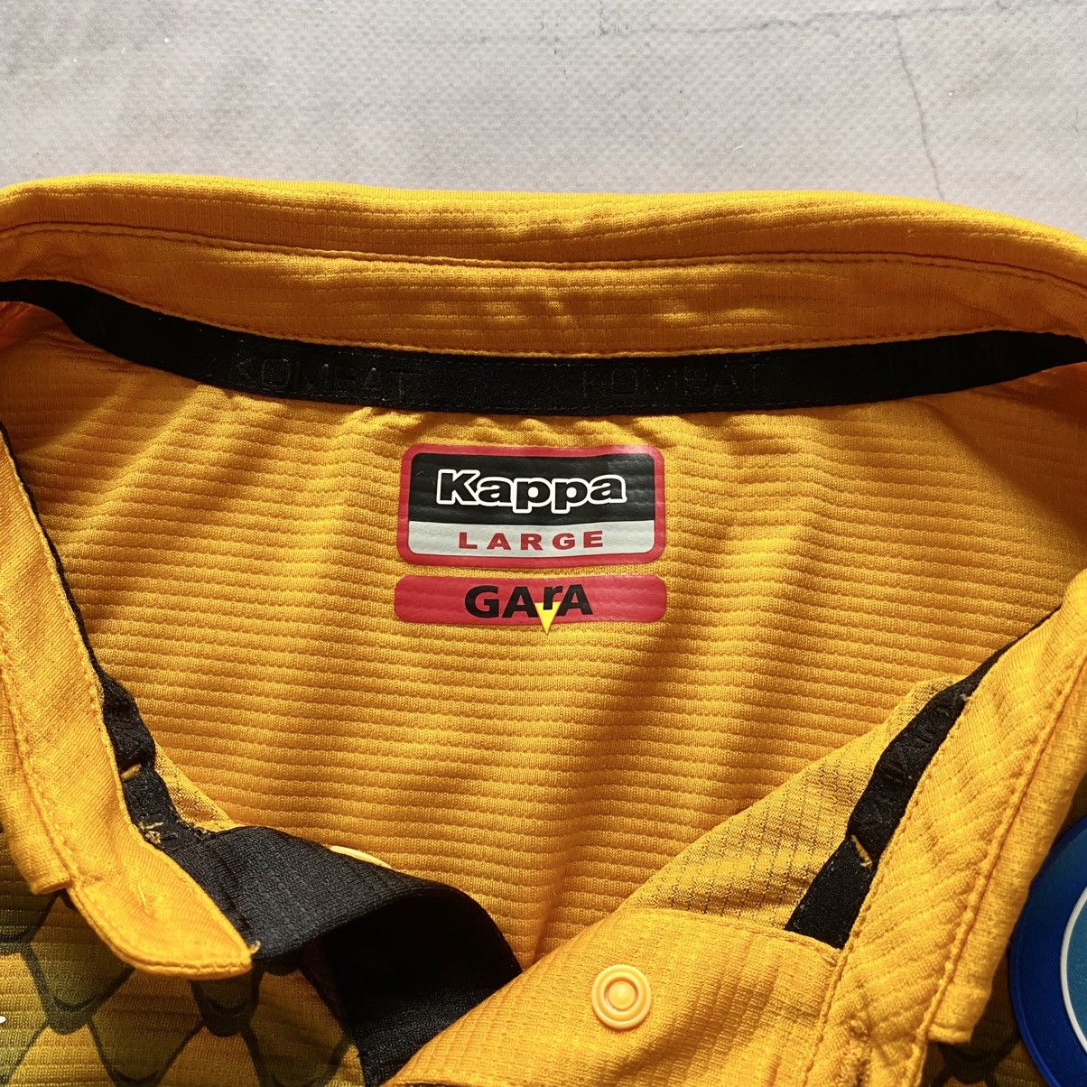 Vintage Kappa Napoli 2018-2019 Kombat Gara Goalkeeper T-shirt Jersey Size US L / EU 52-54 / 3 - 13 Thumbnail