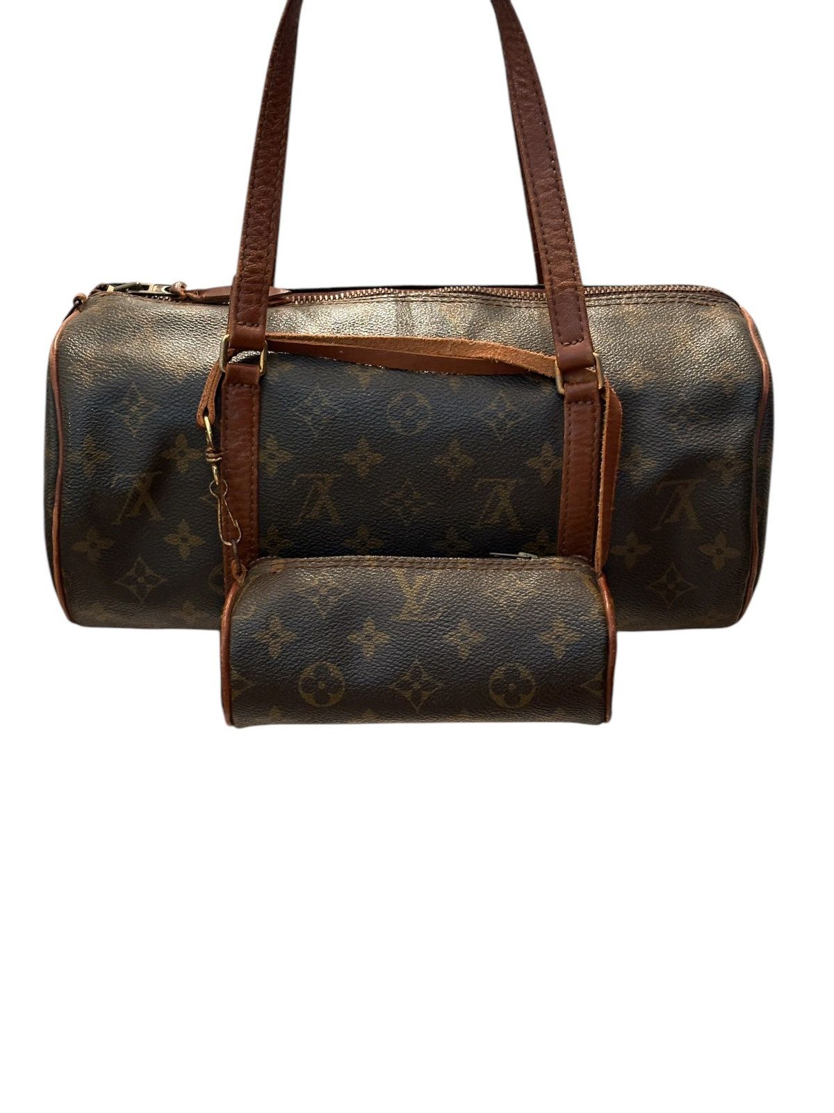 Vintage Louis Vuitton Papillon 30 With Mini Bag in Brown, Women's