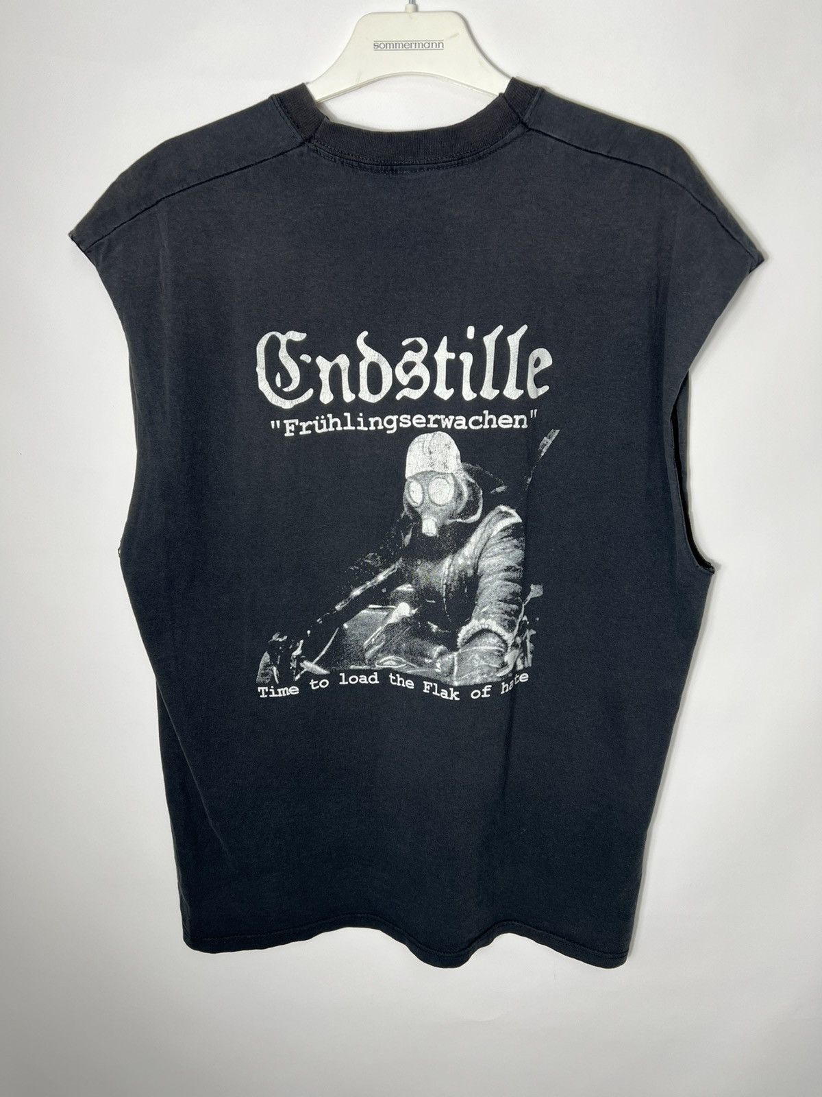 Vintage Endstille Dominanz Vintage Rare Metal Band Rock T-shirt Size US L / EU 52-54 / 3 - 6 Thumbnail