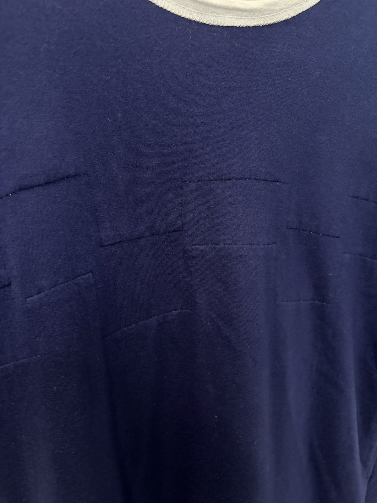 Comme des Garcons Homme AW02 Layered Longsleeve Reversible T Shirt Size US M / EU 48-50 / 2 - 2 Thumbnail