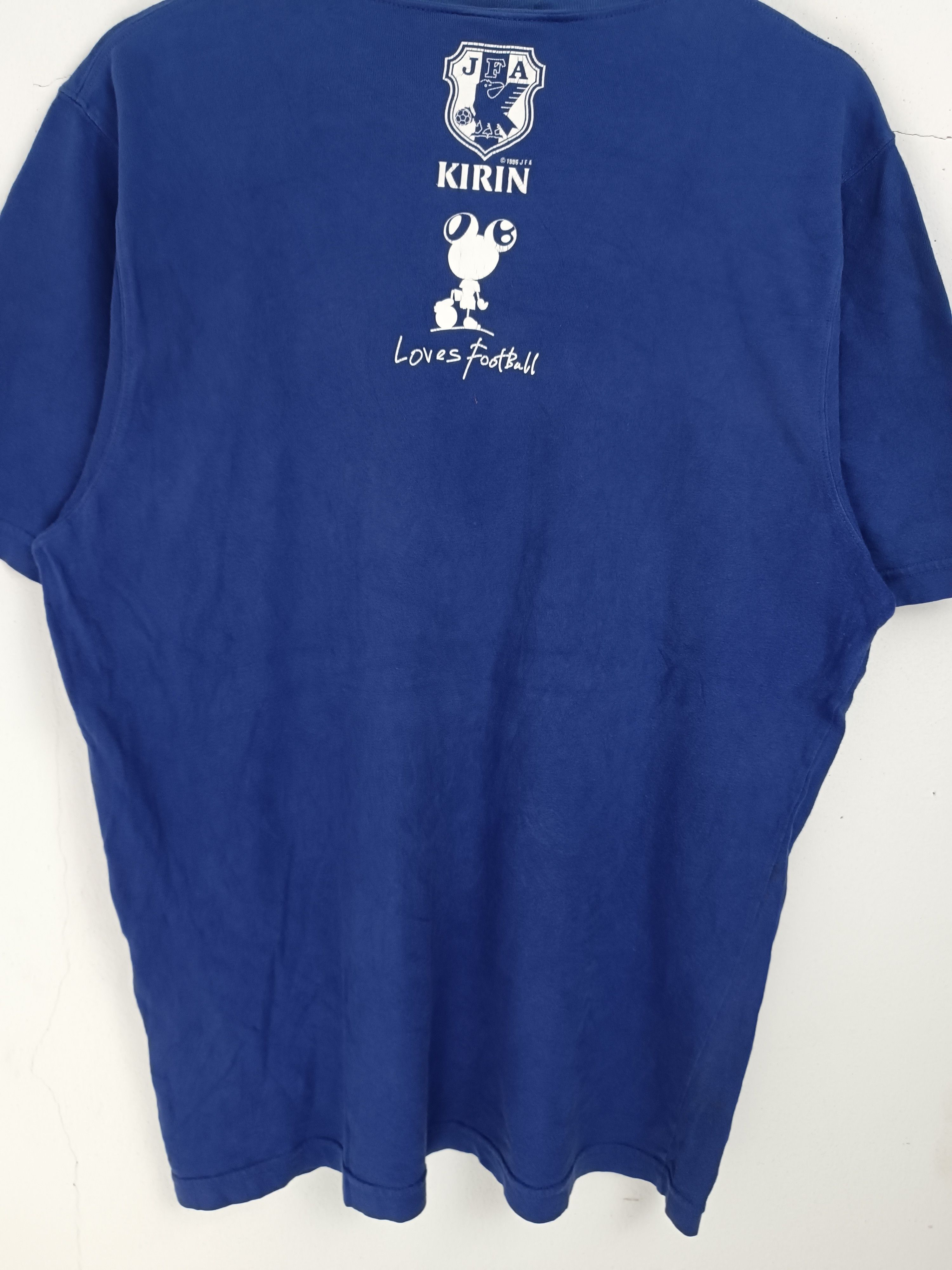 Vintage VINTAGE 90'S KIRIN JAPAN X MURAKAMI TAKASHIPOM FOOTBALL TEE Size US L / EU 52-54 / 3 - 15 Thumbnail