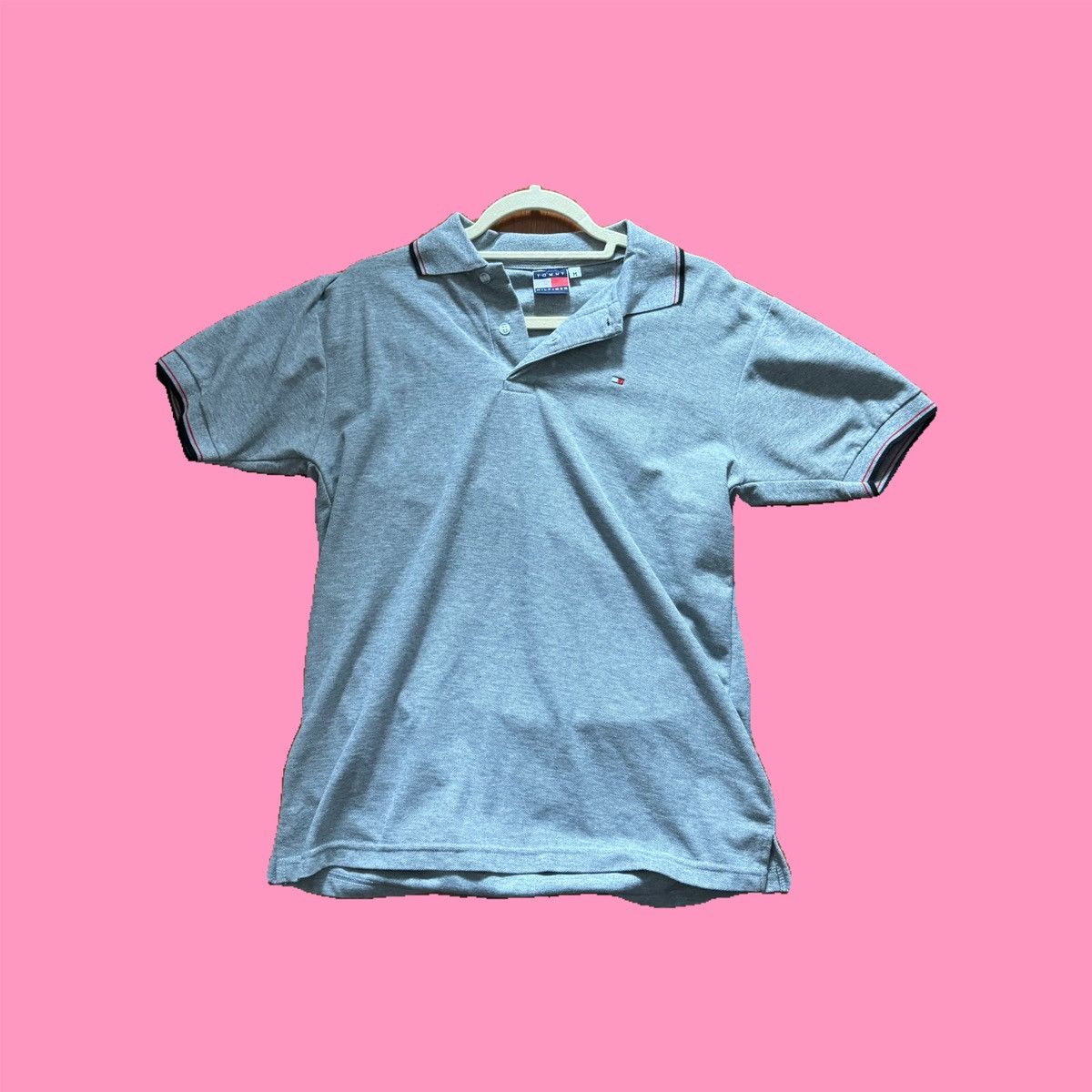 Tommy Hilfiger Tommy Hilfiger gray polo shirt Size US M / EU 48-50 / 2 - 1 Thumbnail
