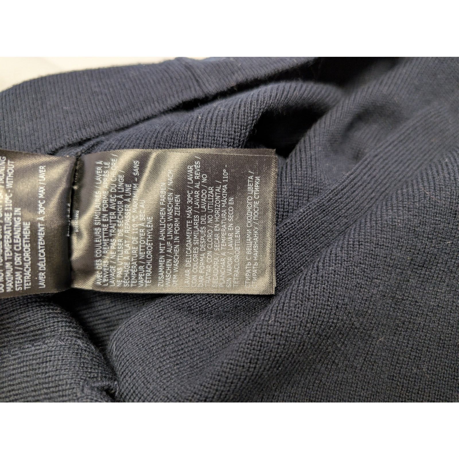 Boggi o1rshd1 CC20 Front Double Pocket Jersey Overshirt in Navy Size US M / EU 48-50 / 2 - 18 Thumbnail