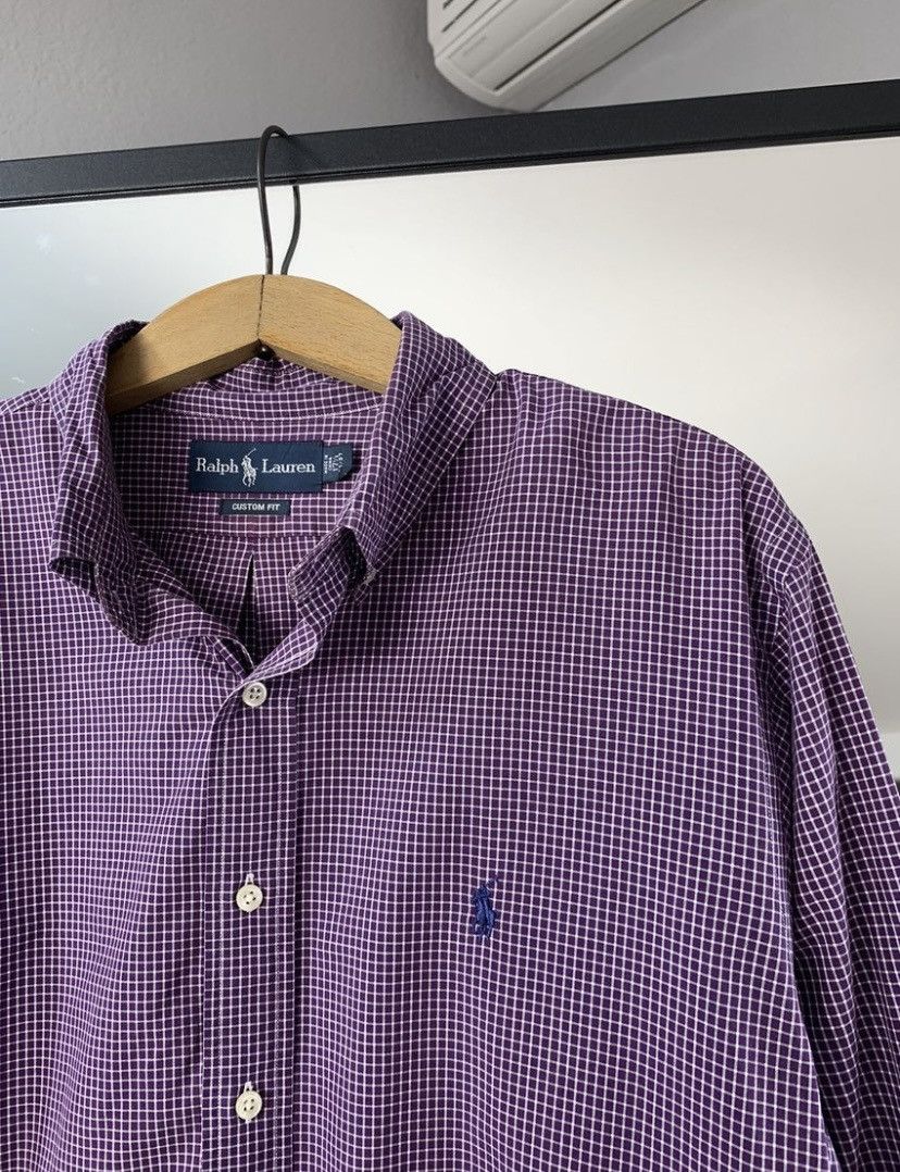 Polo Ralph Lauren Vintage Polo Ralph Lauren Striped Shirt Y2K Nova Check Tee Size US L / EU 52-54 / 3 - 9 Thumbnail