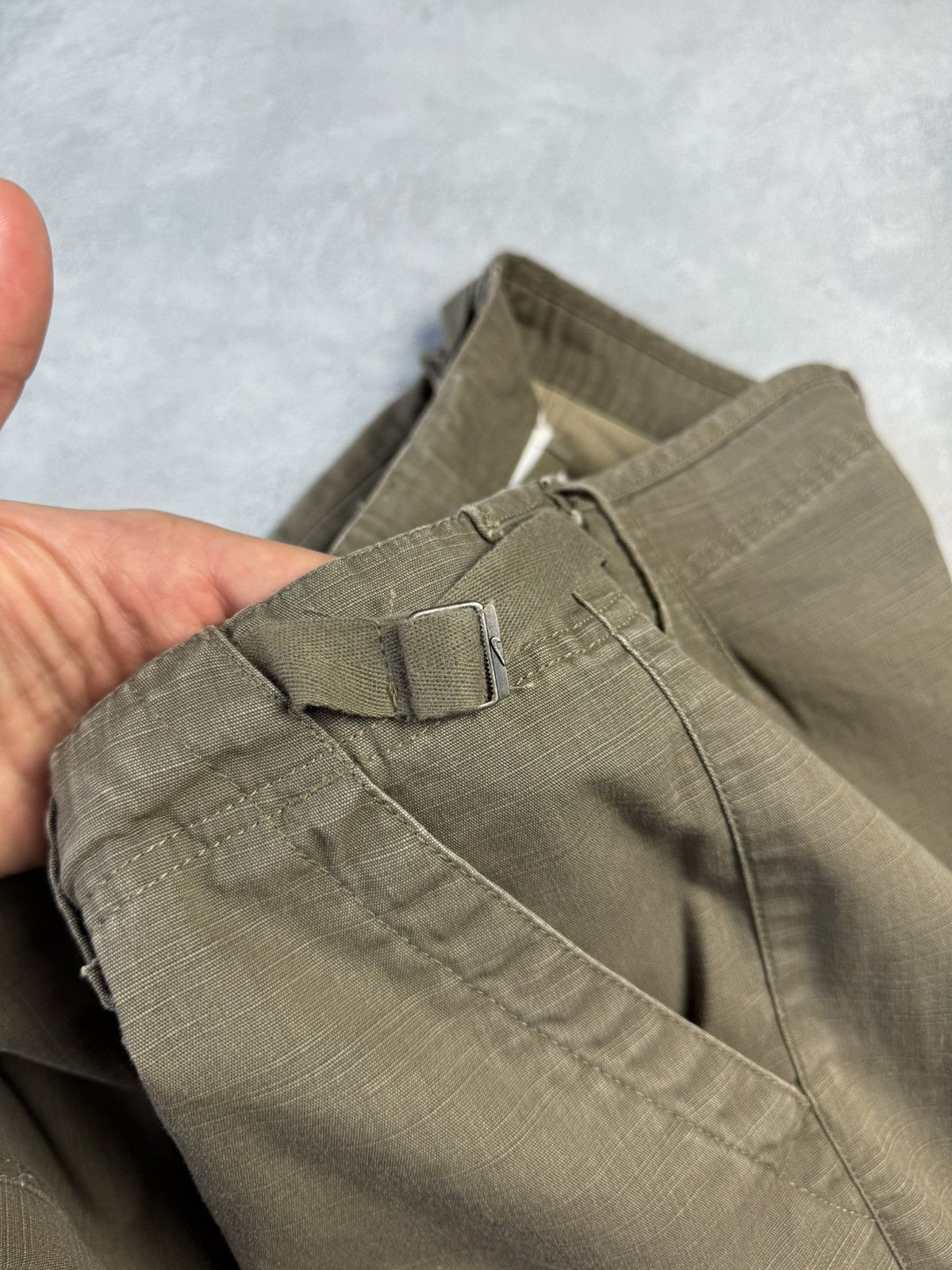 Nike Vintage 00s Nike Cotton Cargo Pants Size M Size US 32 / EU 48 - 5 Thumbnail
