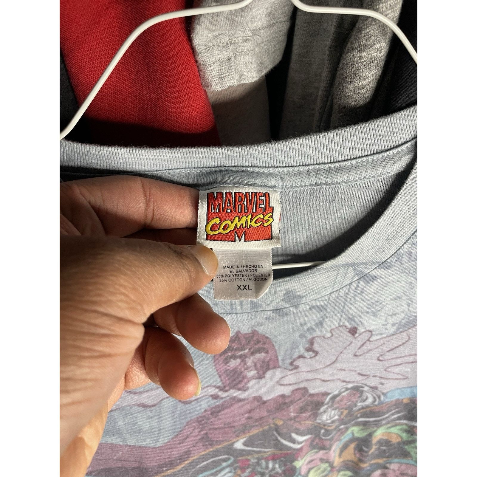 Marvel Comics Size 2XL- Vintage 2009 Marvel Comics Giant Size X-men TShirt Size US XXL / EU 58 / 5 - 3 Thumbnail