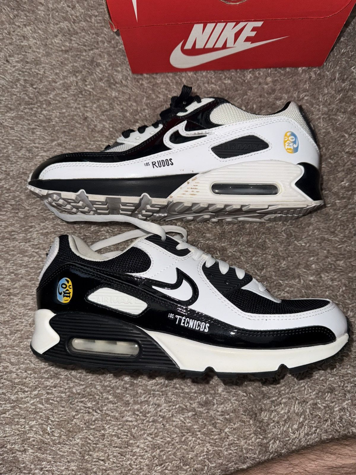Nike Air Max 90 Lucha Libre Size US 9.5 / EU 42-43 - 2 Thumbnail