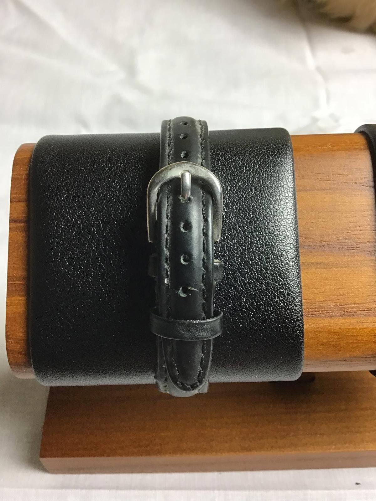 Casio Casio Classic Quartz Watch with Black Leather Strap Size ONE SIZE - 4 Thumbnail