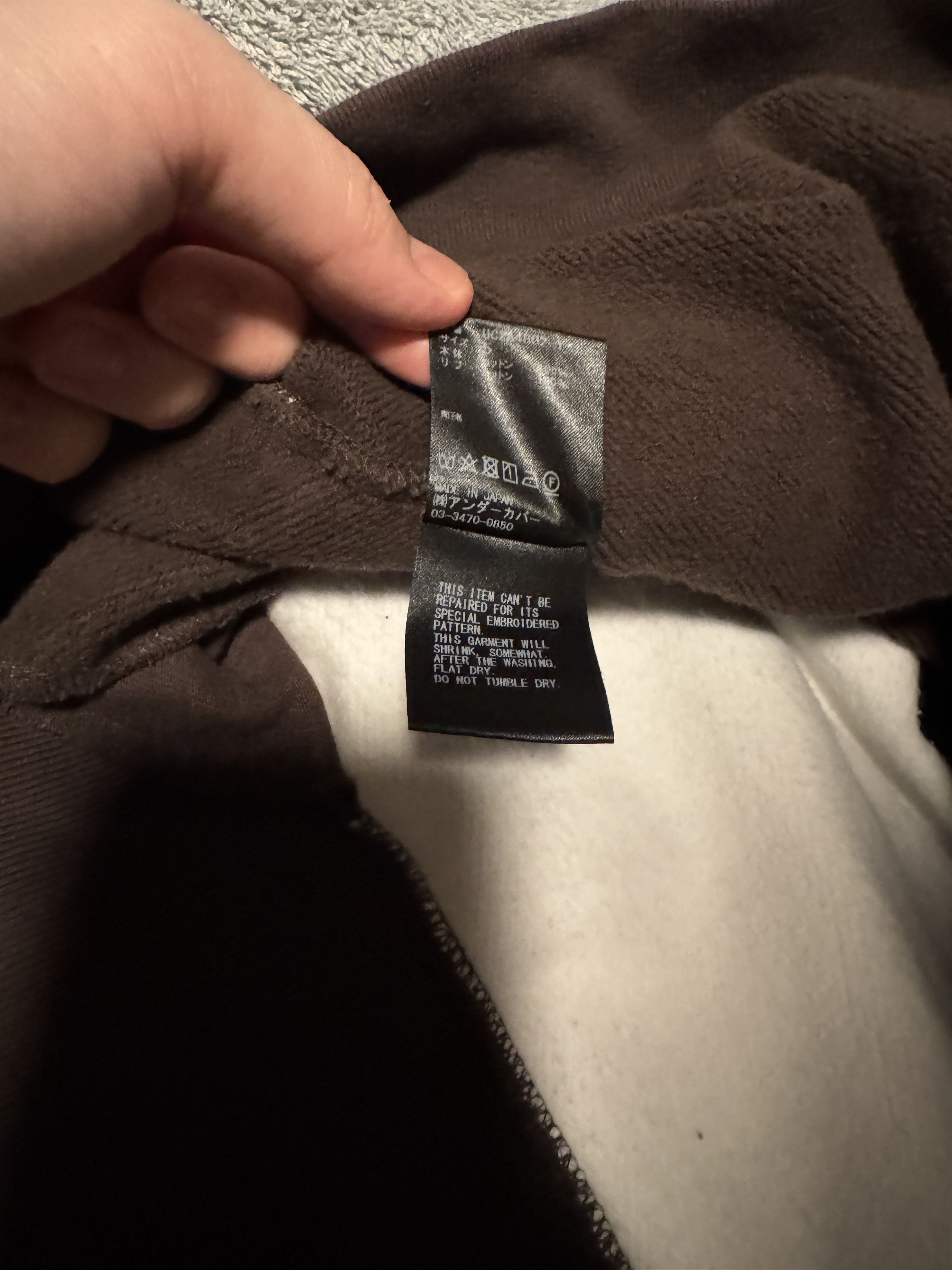 Undercover Jun Takahashi x Markus Akesson hooded sweatshirt Size US XXL / EU 58 / 5 - 10 Thumbnail
