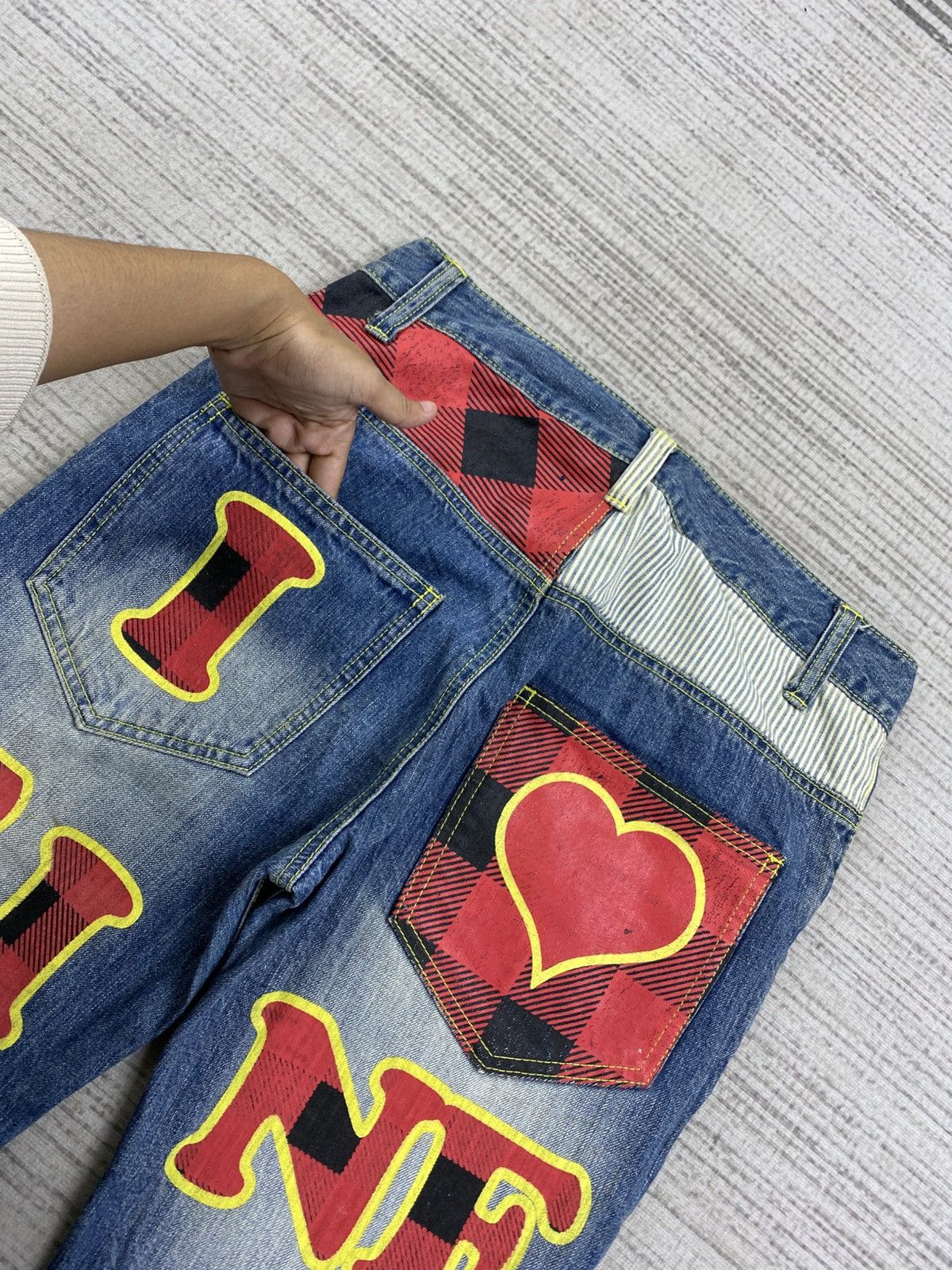 Japanese Brand × Le Grande Bleu (L.G.B.) × Vintage Vintage Clone Devgru Rare Denim Pants Size US 30 / EU 46 - 12 Thumbnail