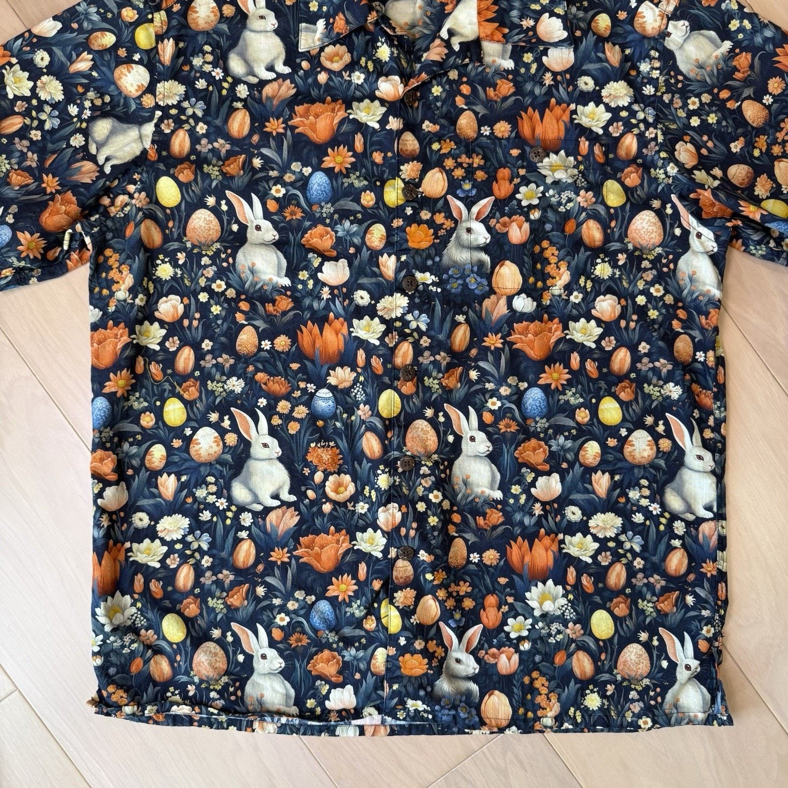 Other Yiume Shirt Medium Multicolor Cotton Short Sleeve Button Up Size US M / EU 48-50 / 2 - 5 Thumbnail