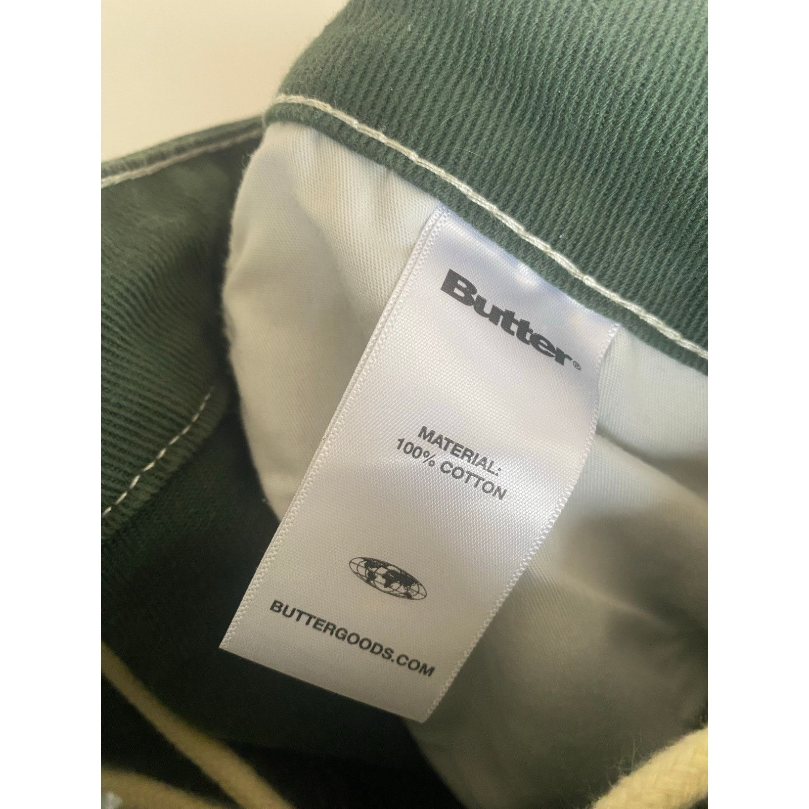 Butter Goods Butter Very Baggy Pants Green Workwear Double Knee Drawst 34 Size US 34 / EU 50 - 5 Thumbnail