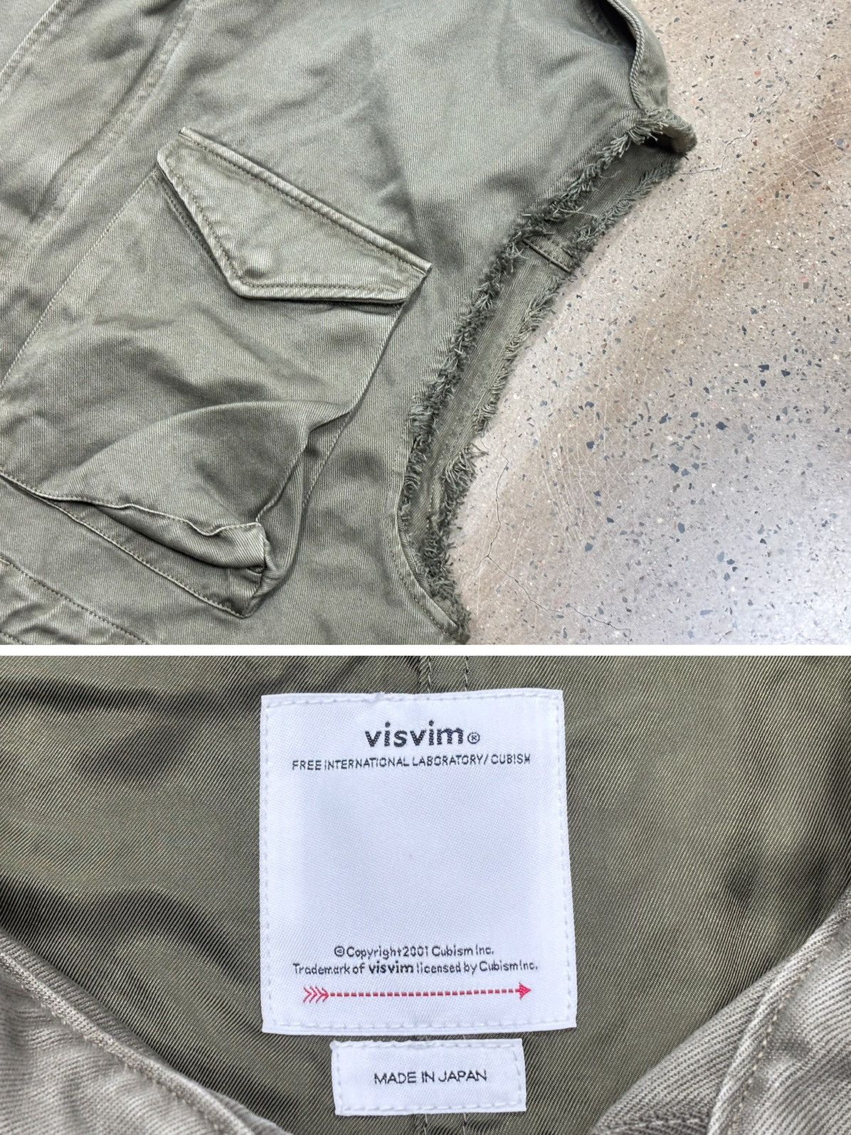 Visvim VISVIM 24SS BICKLE VEST M65 Olive size4 Size US XL / EU 56 / 4 - 4 Thumbnail