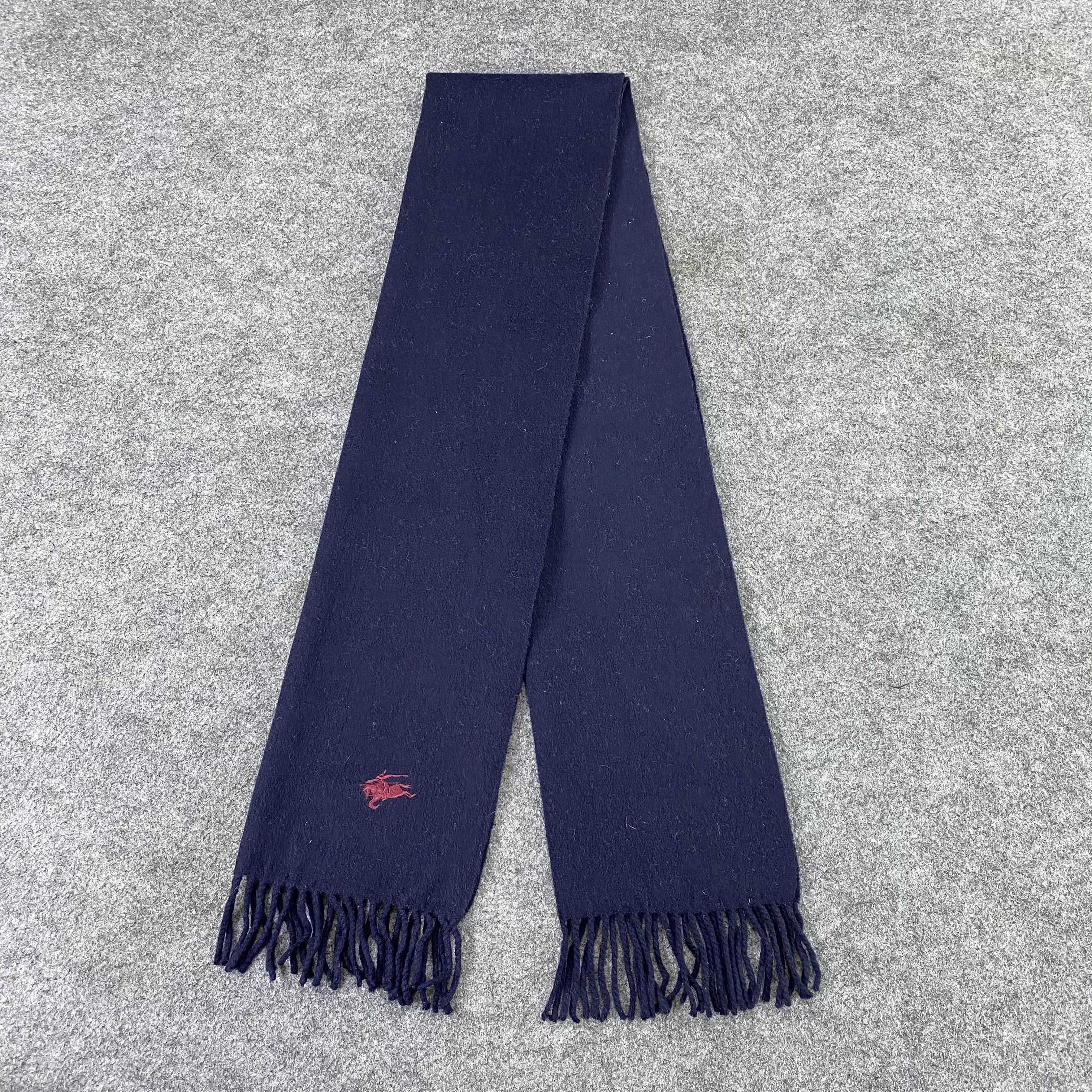 Burberry Vintage Burberry Cashmere Scarf / Muffler / Neckwear-K057 Size ONE SIZE - 4 Thumbnail