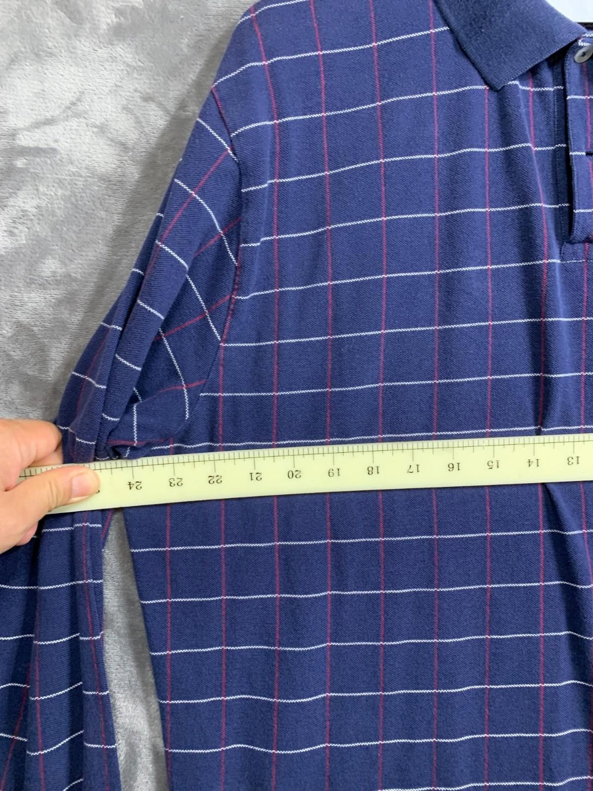 Polo Ralph Lauren Vintage Ralph Lauren Navy LS Polo Golf Shirt Mens XXL 111 Size US XXL / EU 58 / 5 - 3 Thumbnail