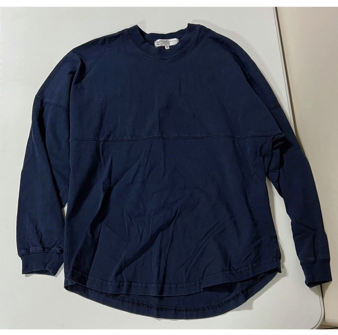 Royal Row Navy Blue ‘Explorer of the Seas’ Shirt Top Blouse Tee Size S Size US S / EU 44-46 / 1 - 3 Thumbnail
