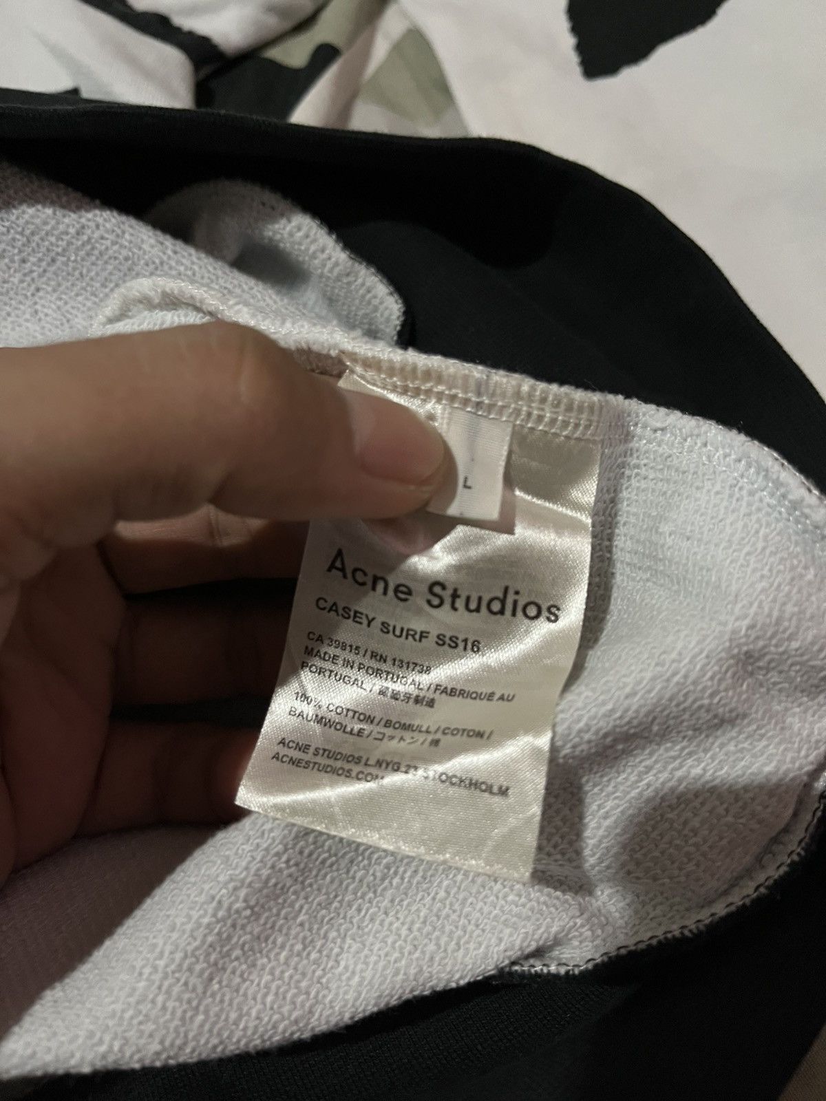 Acne Studios Acne Studio Crewneck Casey Surf SS16 Size US L / EU 52-54 / 3 - 9 Thumbnail
