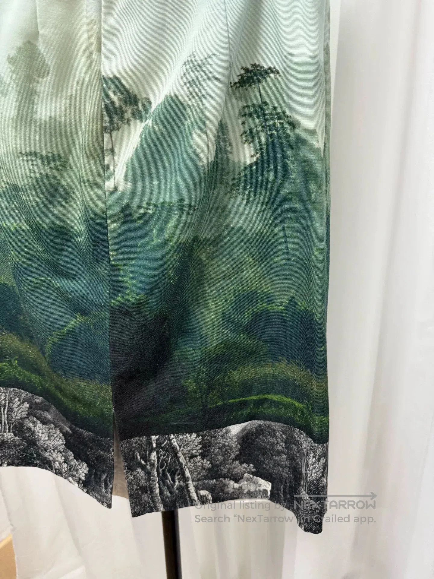 Other dries van noten forest landscape skirt. Size 35" - 2 Thumbnail
