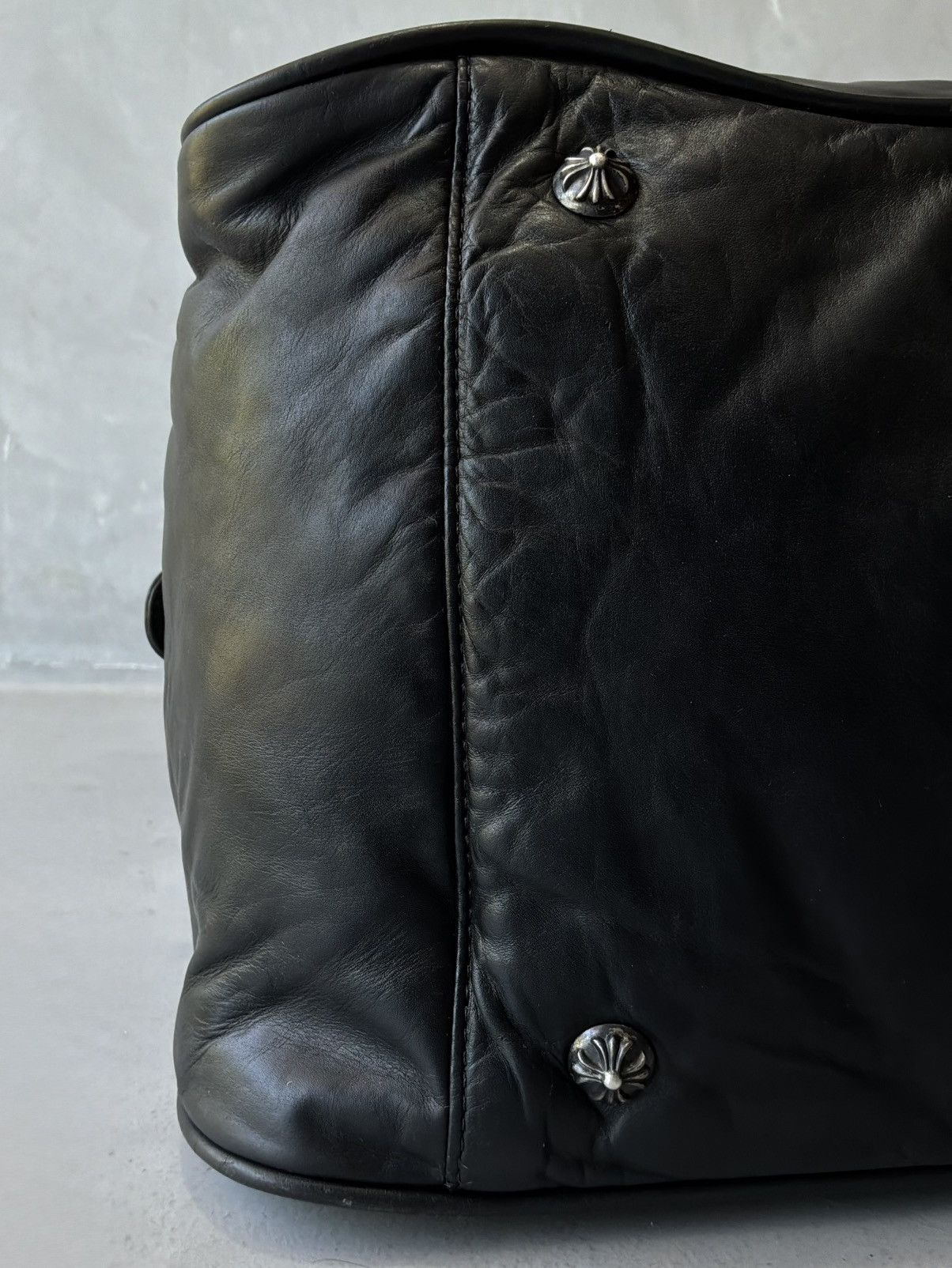 Chrome Hearts 90s Chrome Hearts - Cross Patch & Embellished 925 Bowler Bag Size ONE SIZE - 13 Thumbnail