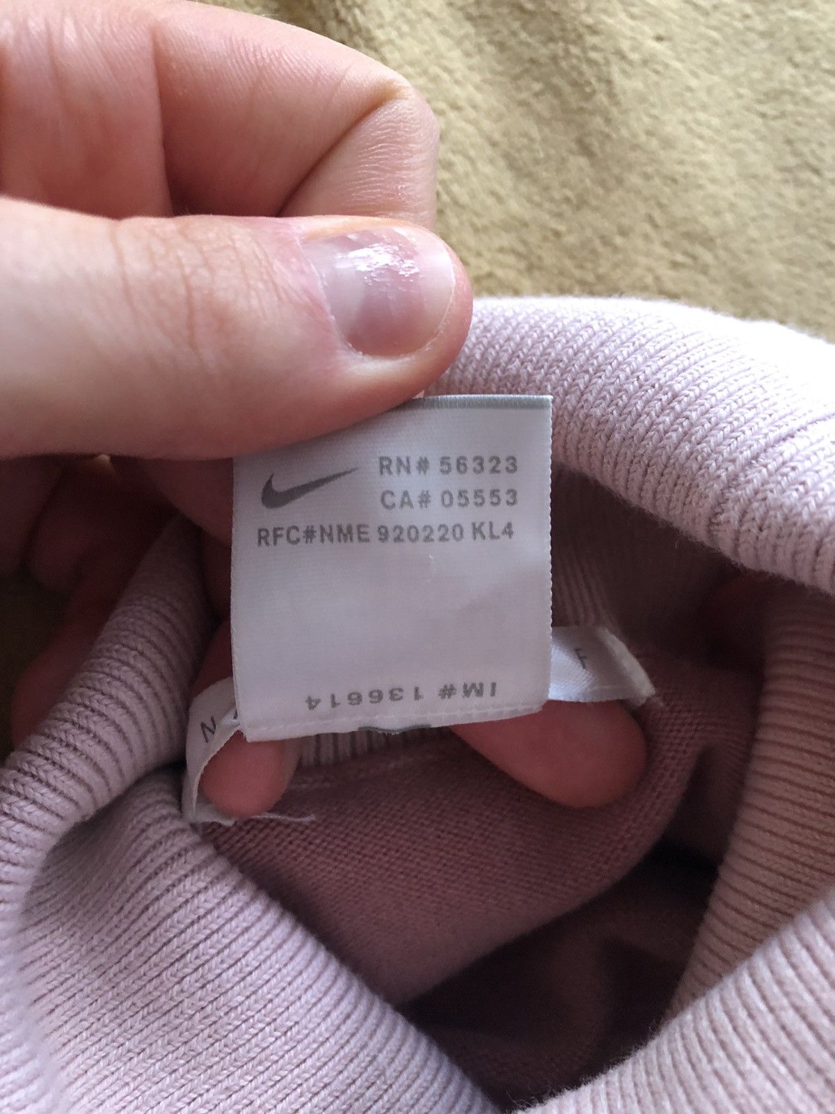 Nike NIKE VINTAGE TURTLE NECK SWEATER SWEATSHIRT Size US S / EU 44-46 / 1 - 3 Thumbnail