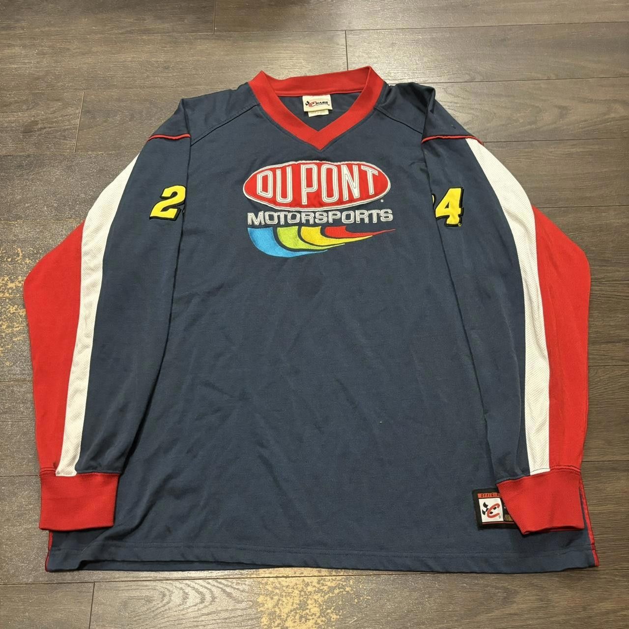 Chase Authentics vintage Jeff Gordon DuPont long sleeve t shirt 90s XL Size US XL / EU 56 / 4 - 2 Thumbnail