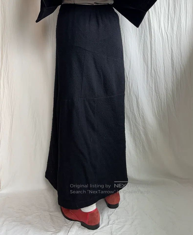 Comme des Garcons Comme Des Garcons size F Black felted wool structure long Size 24" / US 00 / IT 34 - 3 Thumbnail
