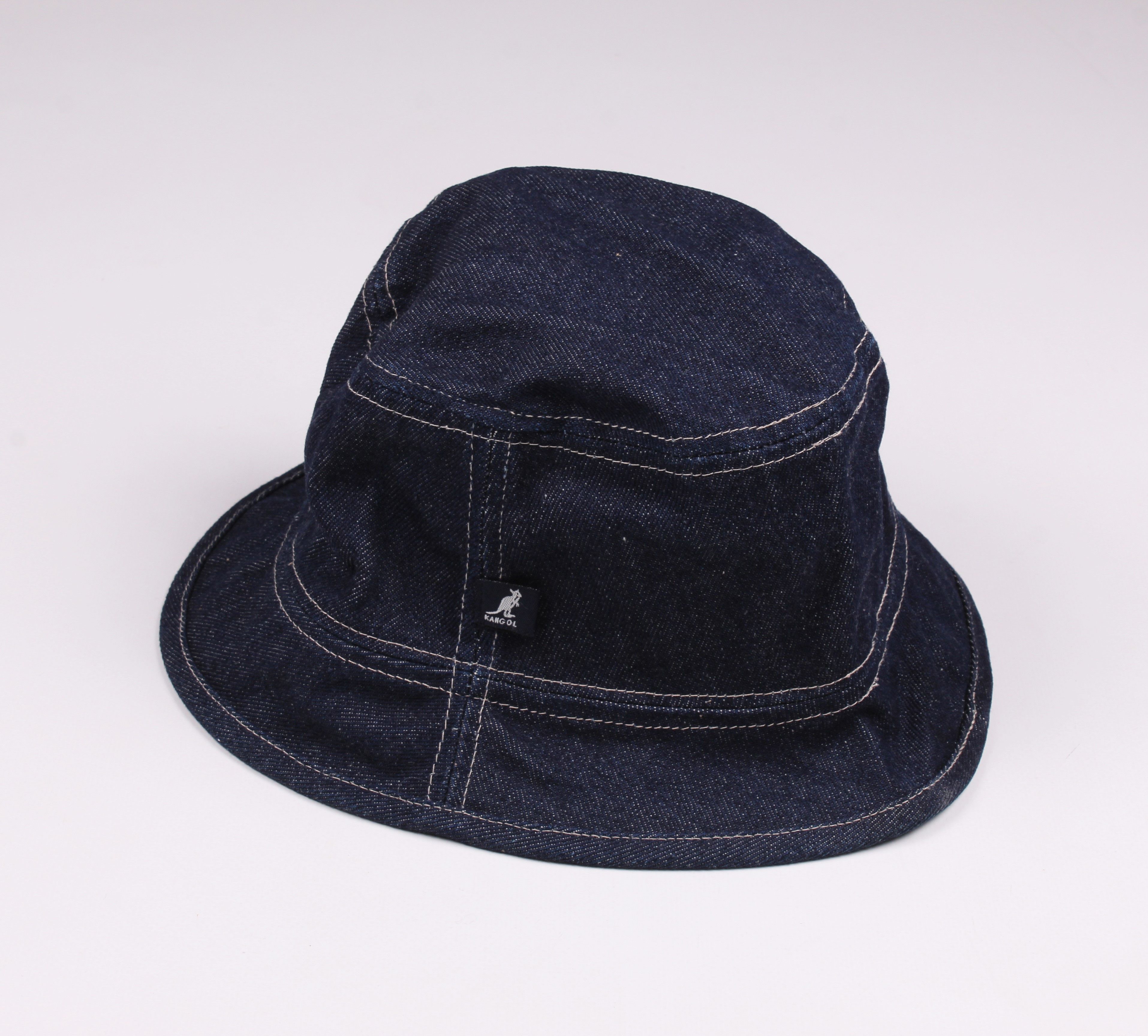 Kangol × Vintage Kangol Vintage Y2K Denim Double Side Bucket Hat Size ONE SIZE - 3 Thumbnail