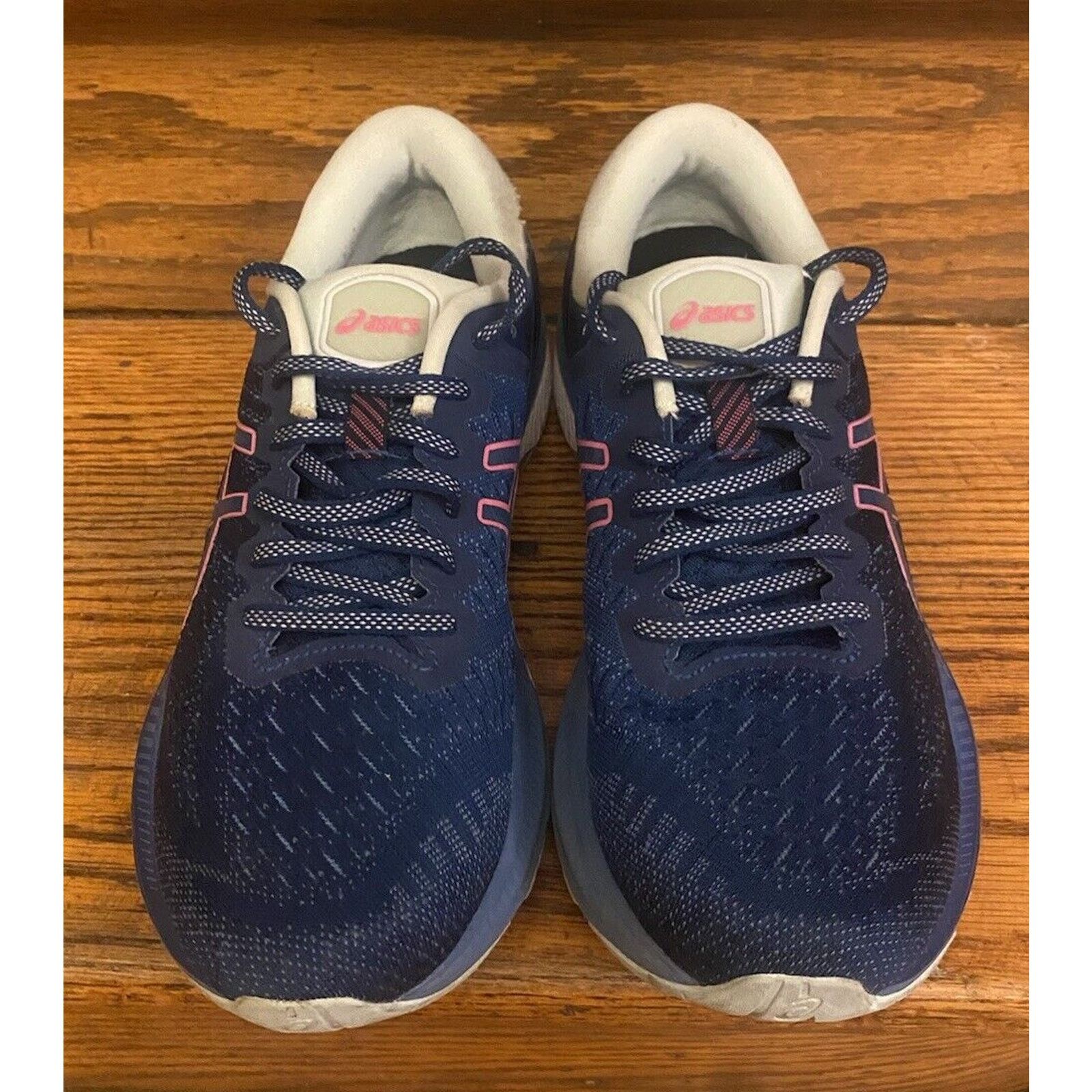 Asics ASICS GEL-Kayano 27 Navy Blue /Pink Women's Size 10.5 Size US 10.5 / IT 40.5 - 2 Thumbnail