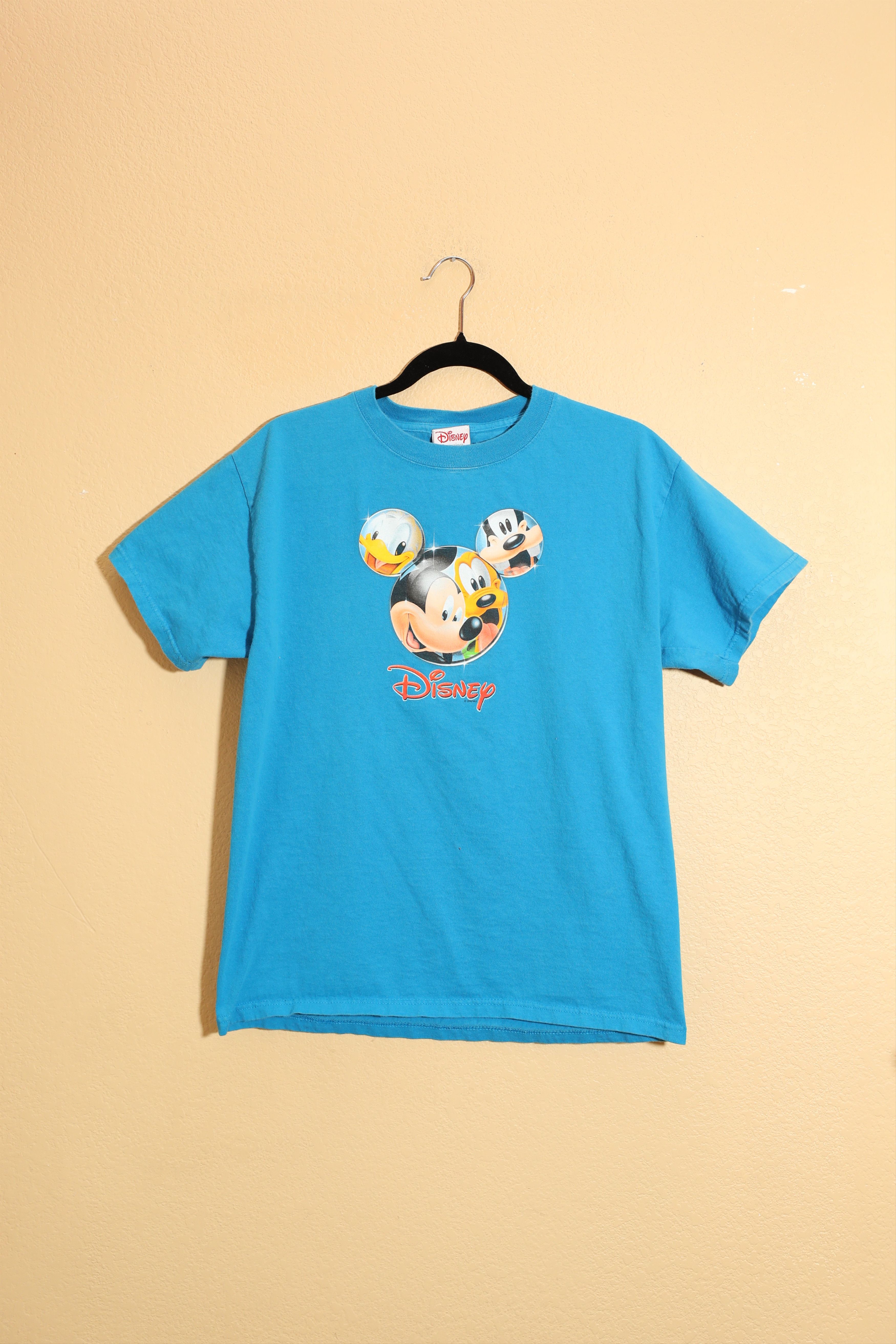 Disney Mickey Mouse, Goofy, Daffy Donald Tee (M) Size US M / EU 48-50 / 2 - 1 Thumbnail