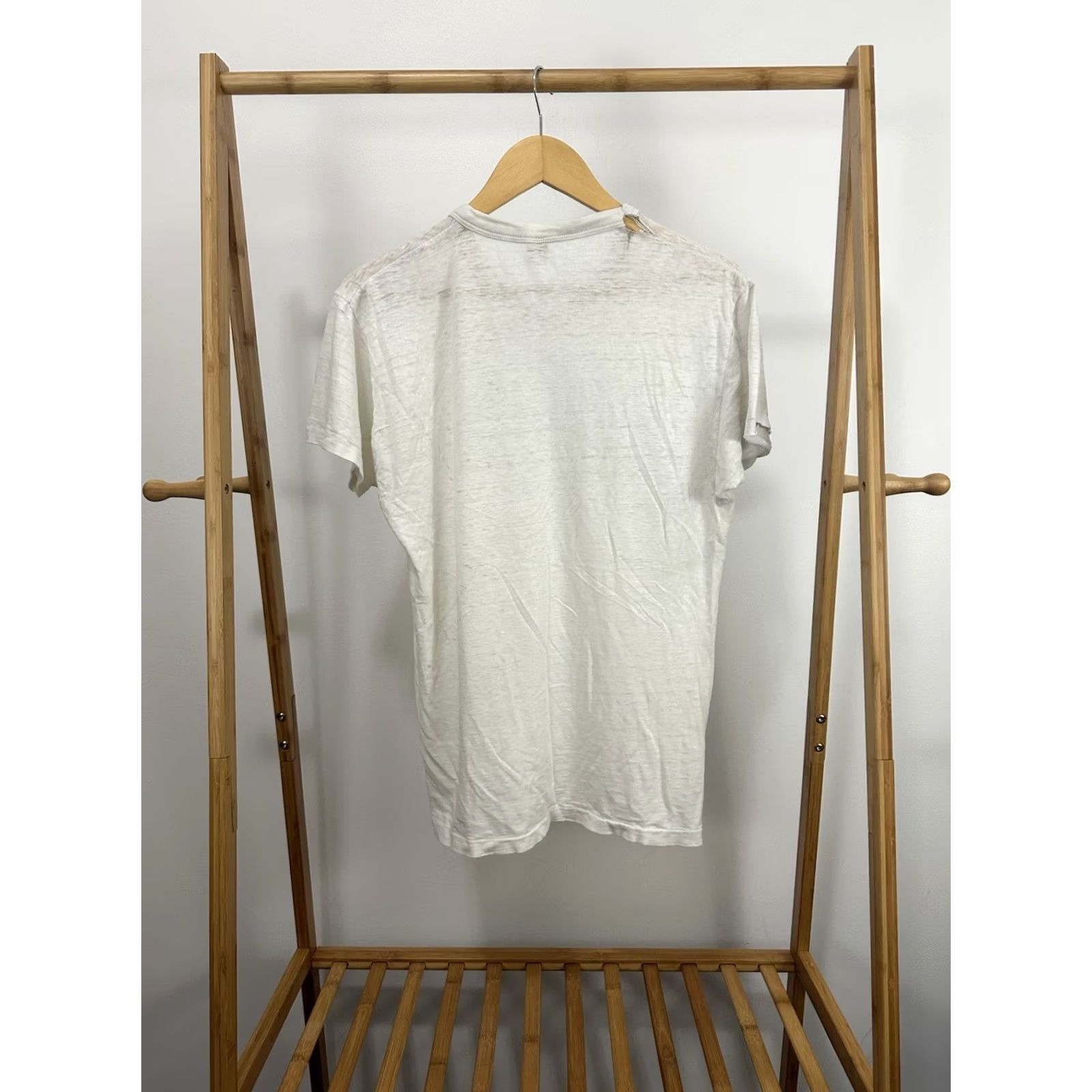 Vintage Spruce T-Shirt White L VTG 60s 70s Mayo Spruce Super Worn Paper Thin Burnout Distressed Mens Short Sleeve Rockabilly 60s Grind Size US L / EU 52-54 / 3 - 2 Thumbnail
