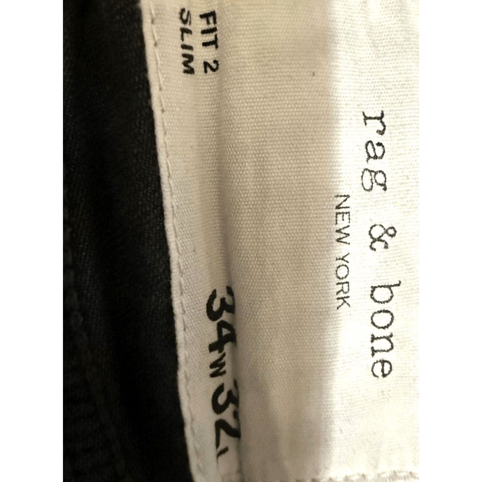 Rag & Bone Rag & Bone Jeans Men Stretch Cotton Blend Slim Straight Denim Blue 34 Size US 34 / EU 50 - 6 Thumbnail
