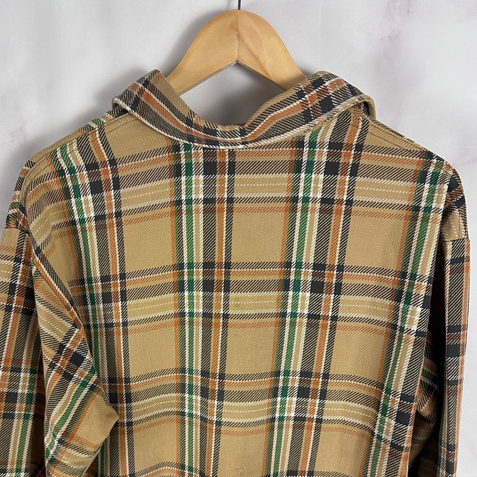Sears Vintage Boro Repaired & Distressed Flannel Size US L / EU 52-54 / 3 - 9 Thumbnail