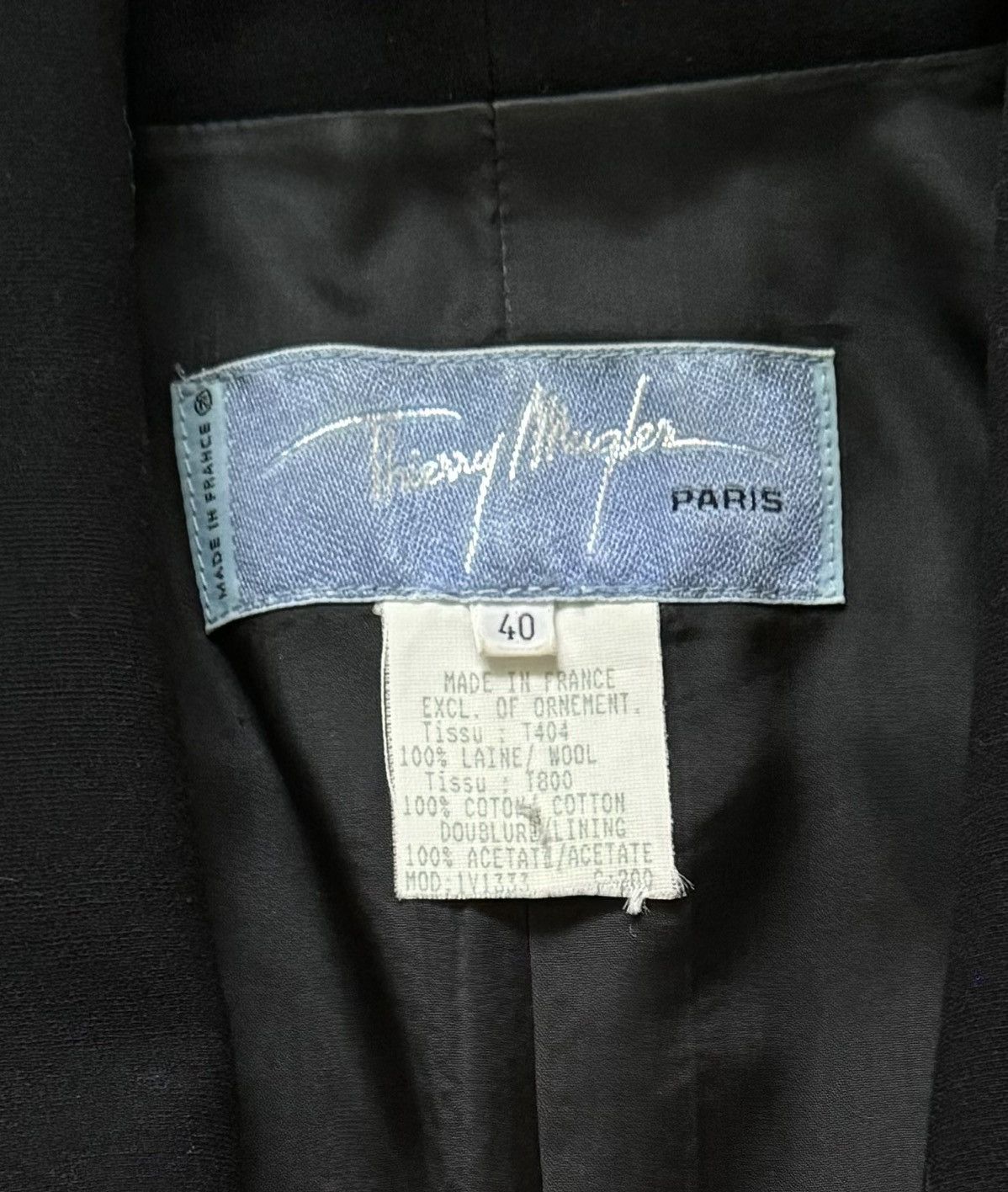 Thierry Mugler Runway Thierry Mugler jacket, FW 1998 Collection Size M / US 6-8 / IT 42-44 - 6 Thumbnail