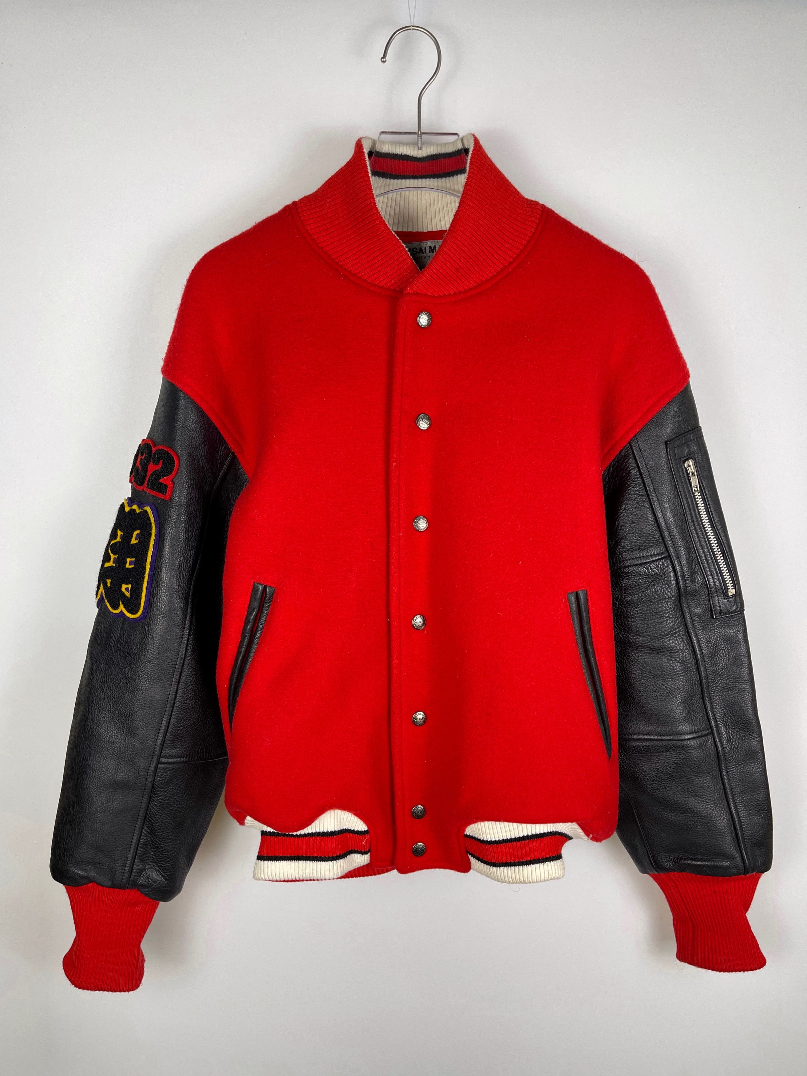 Kansai Yamamoto Kansai Yamamoto 1990's Kamikaze Varsity Jacket Size US L / EU 52-54 / 3 - 2 Thumbnail