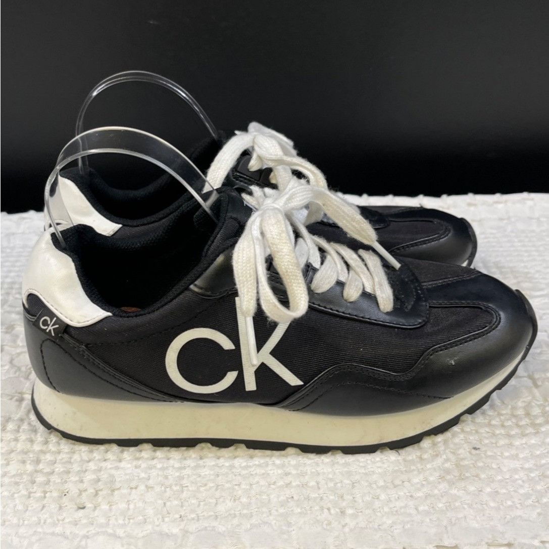 Calvin Klein Calvin Klein Caden Women's Black Shoes/Sneakers Sz 8M SKU 50 Size US 8 / IT 38 - 4 Thumbnail