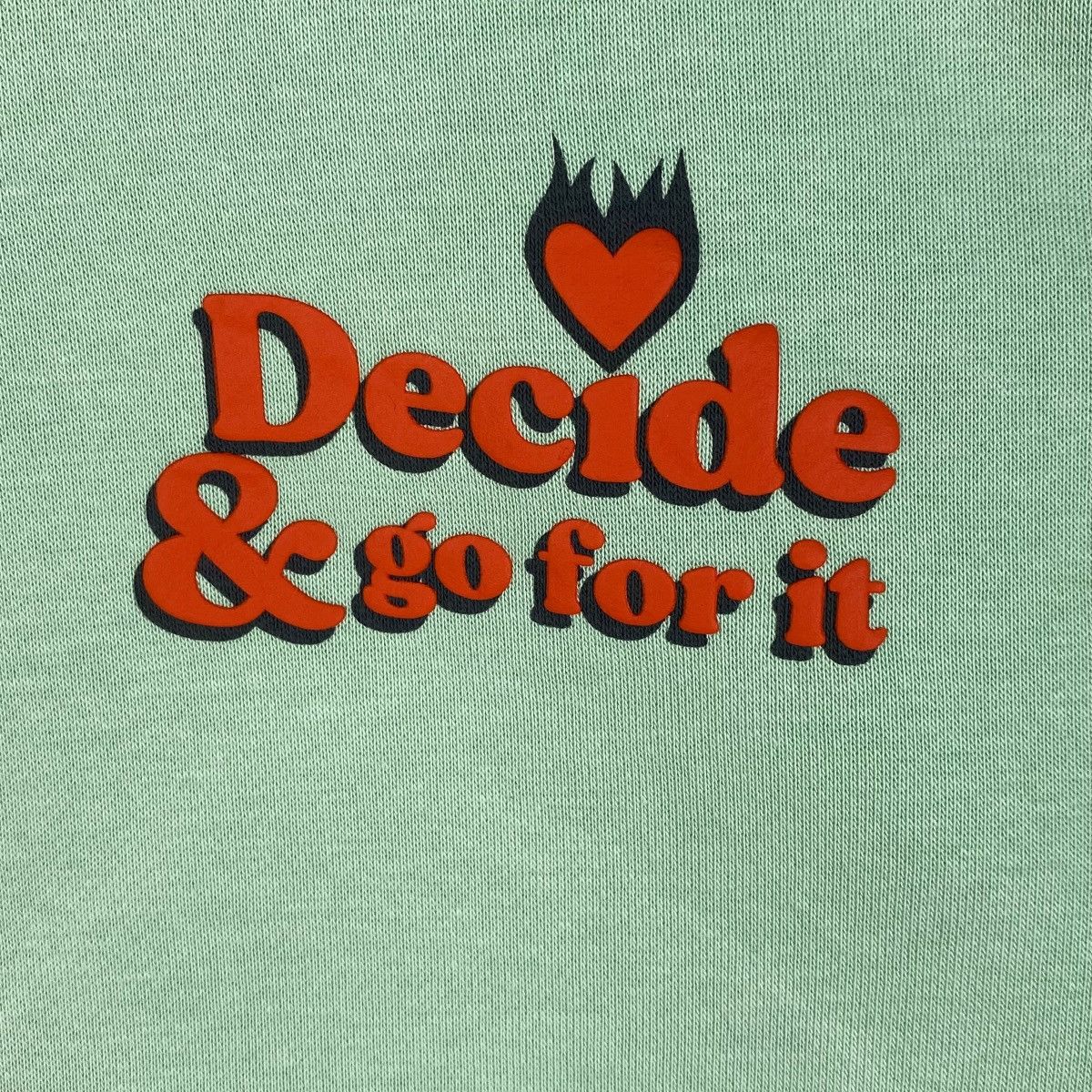 Designer × Vintage Vintage Elle & Gu Embroidered Crewneck Sweatshirt Green Size L / US 10 / IT 46 - 4 Thumbnail