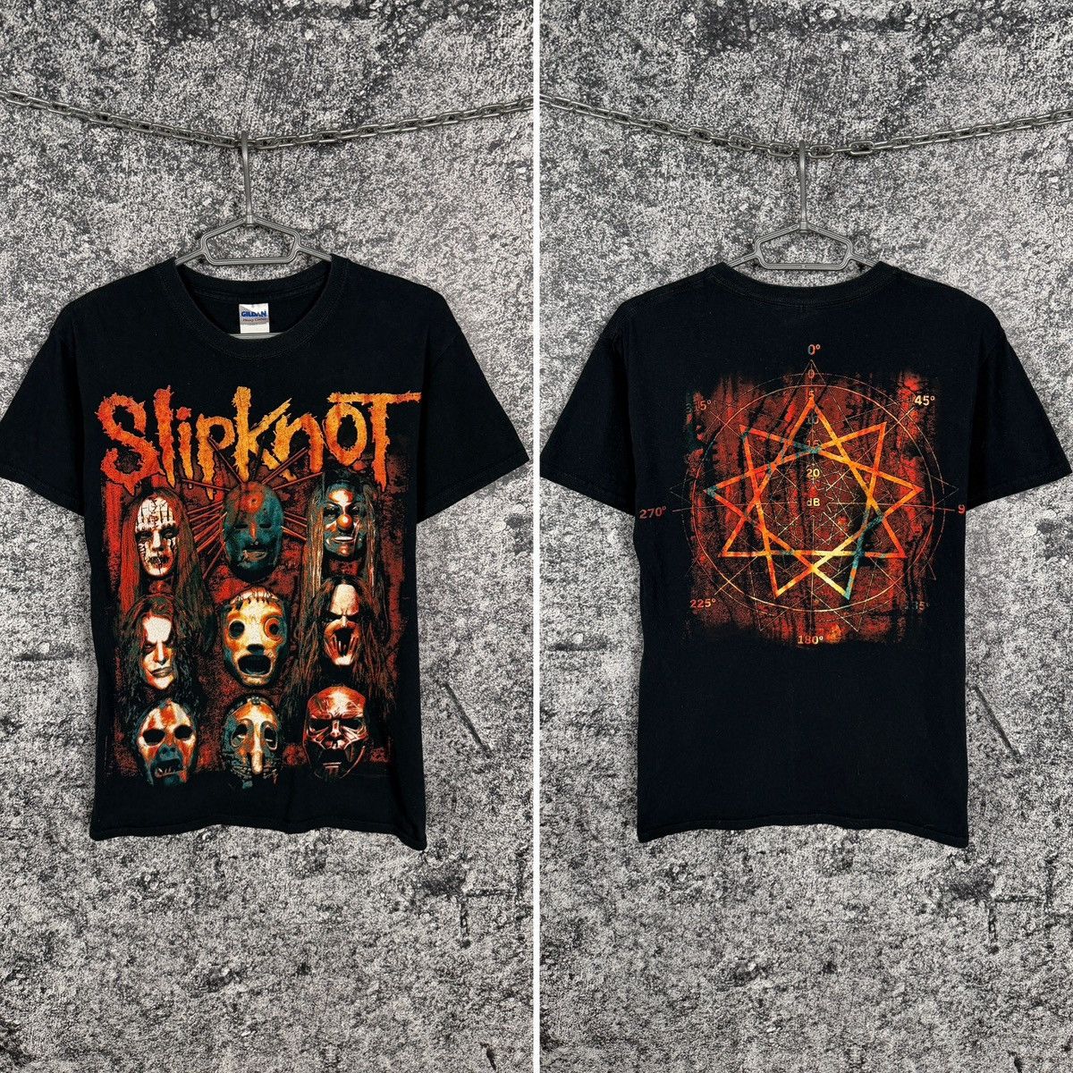 Slipknot Men’s Vintage Slipknot Band Tee Masks Metal T-Shirt Size S Size US S / EU 44-46 / 1 - 1 Thumbnail