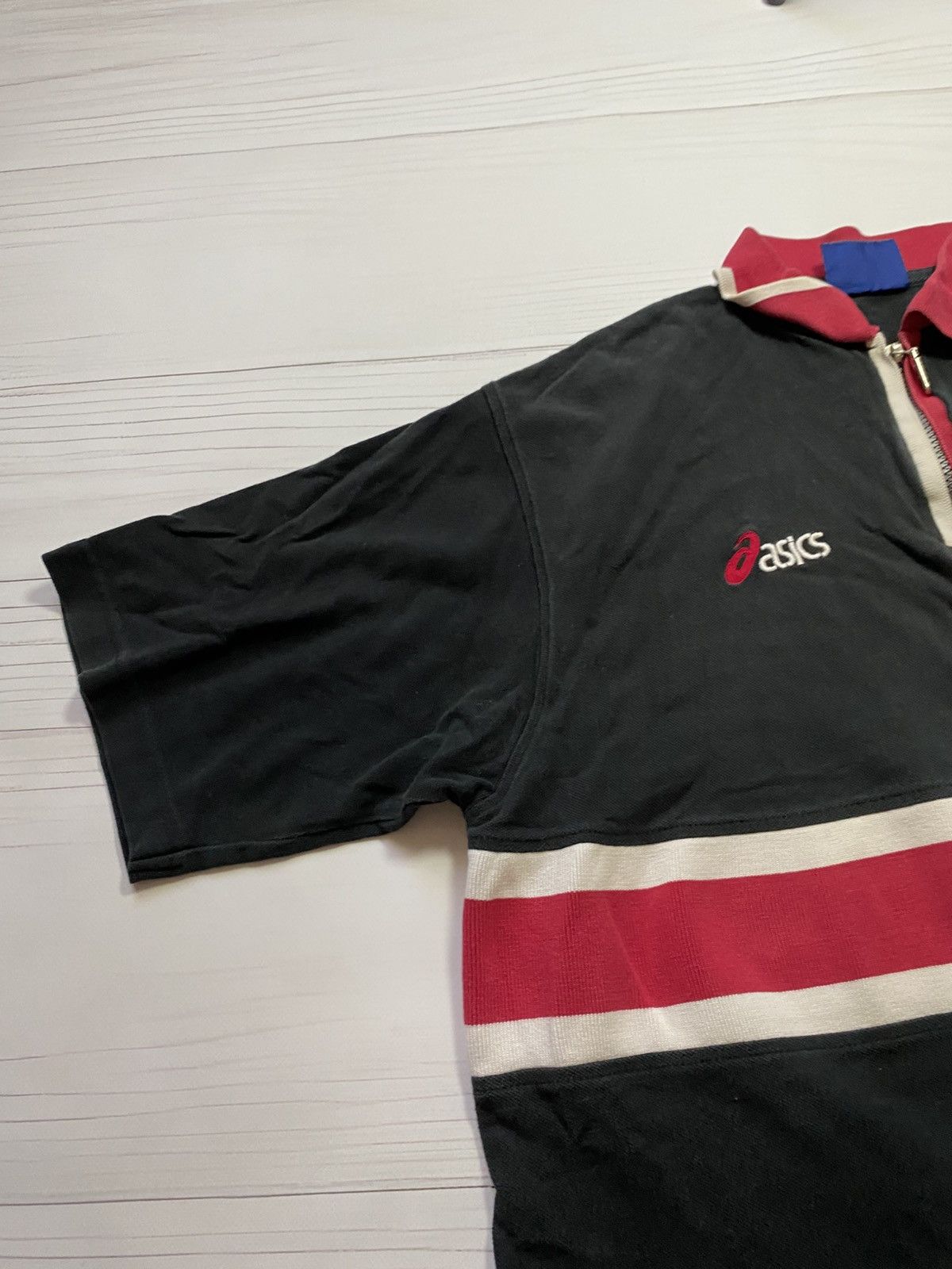 Asics × Vintage Vintage Sanderland AFC quarter zip training polo t shirt Size US XL / EU 56 / 4 - 11 Thumbnail