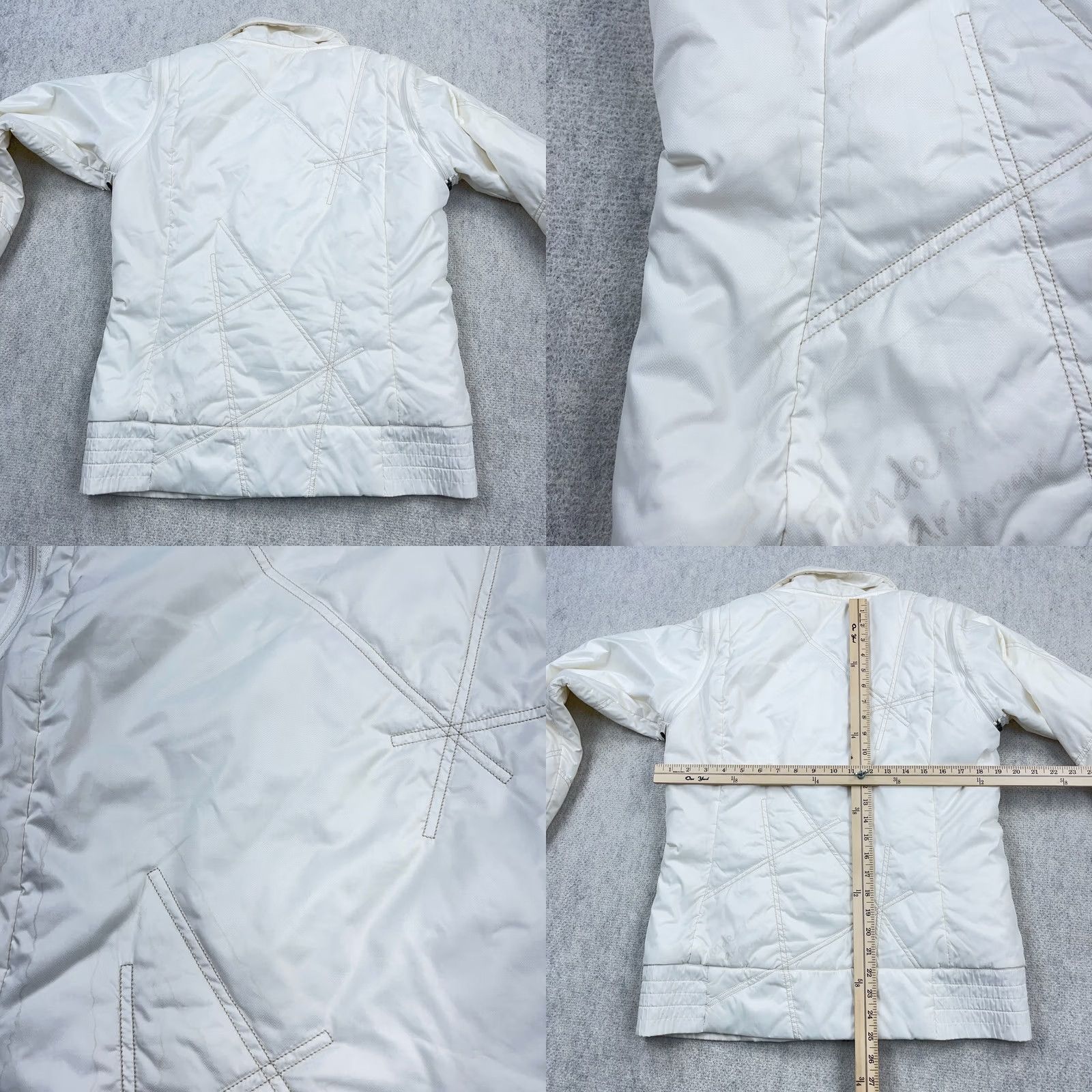Under Armour Under Armour Puffer Jacket Women M White Convertible Vest Sleeveless Zip Full Zip Packable Embroidered Logo 90s Outdoor Classic Mens Womens Girls Size M / US 6-8 / IT 42-44 - 9 Thumbnail