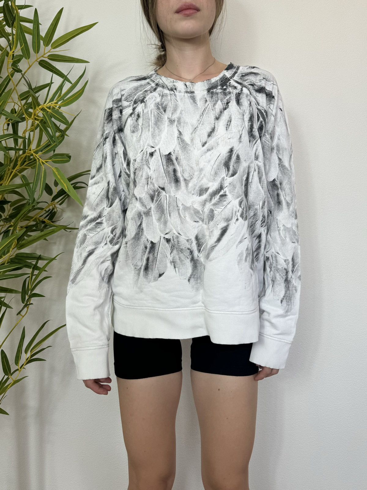 Diesel VINTAGE DIESEL FEATHERS SWEATSHIRT Size M / US 6-8 / IT 42-44 - 2 Thumbnail