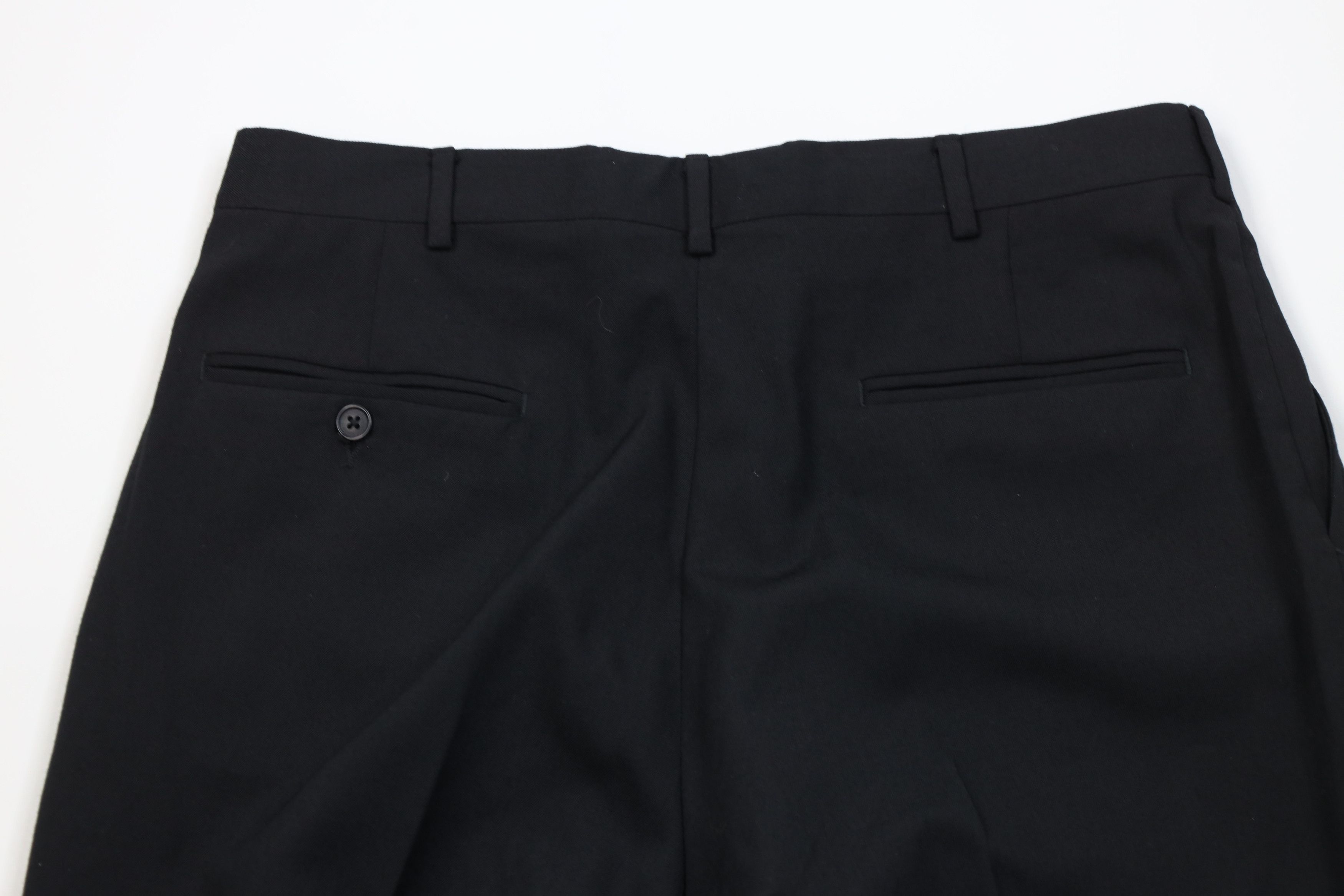 Vintage Vintage 90s Streetwear Wool Blend Knit Wide Leg Chino Pants Size US 34 / EU 50 - 10 Thumbnail