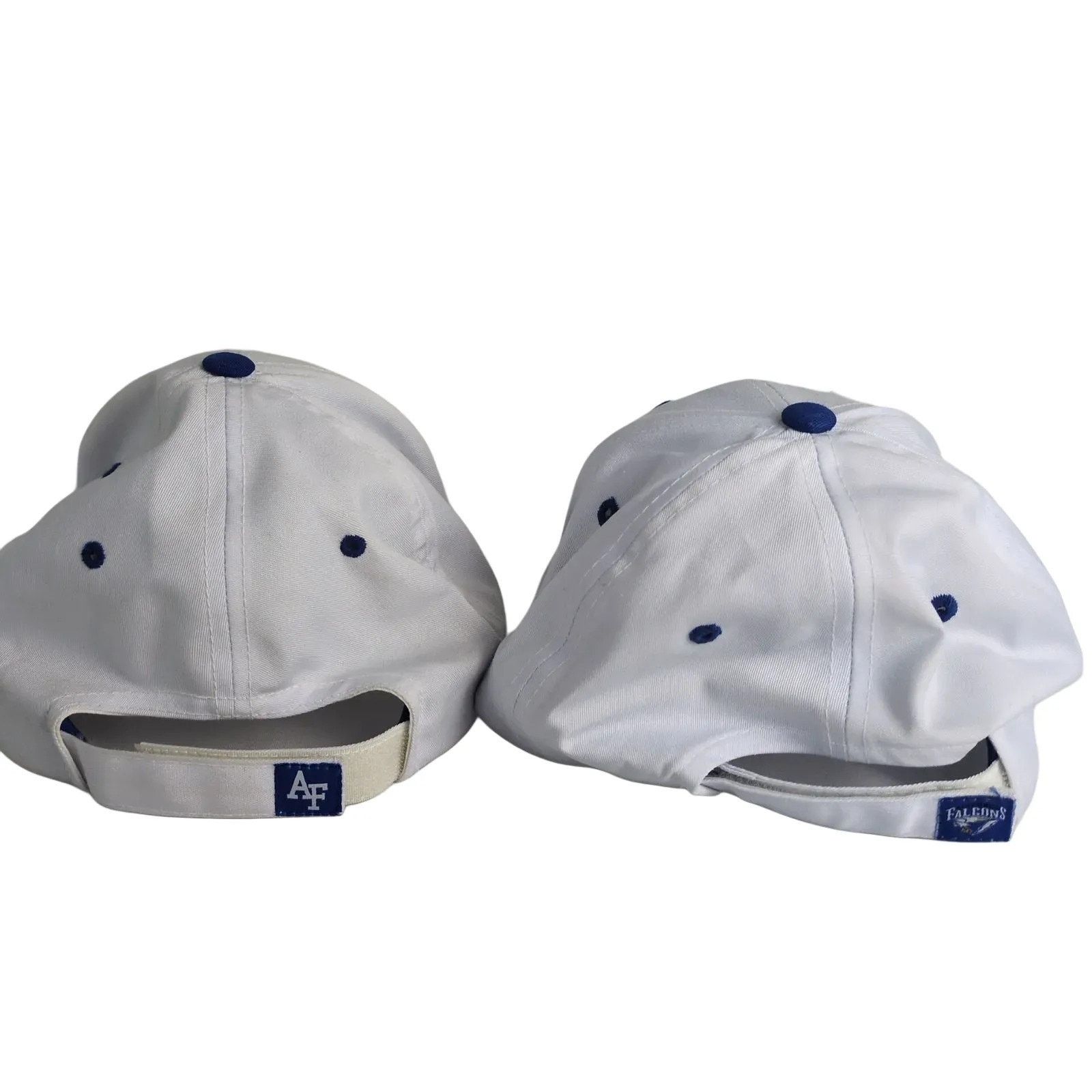 Other Set of 4 United States Air Force White Baseball Hats USAF Size ONE SIZE - 5 Thumbnail