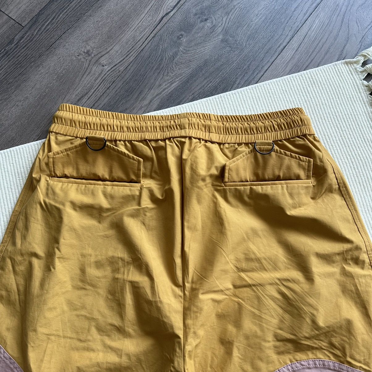 Pyer Moss Pyer Moss Yellow and Pink Wave Track Shorts Size US 31 - 8 Thumbnail