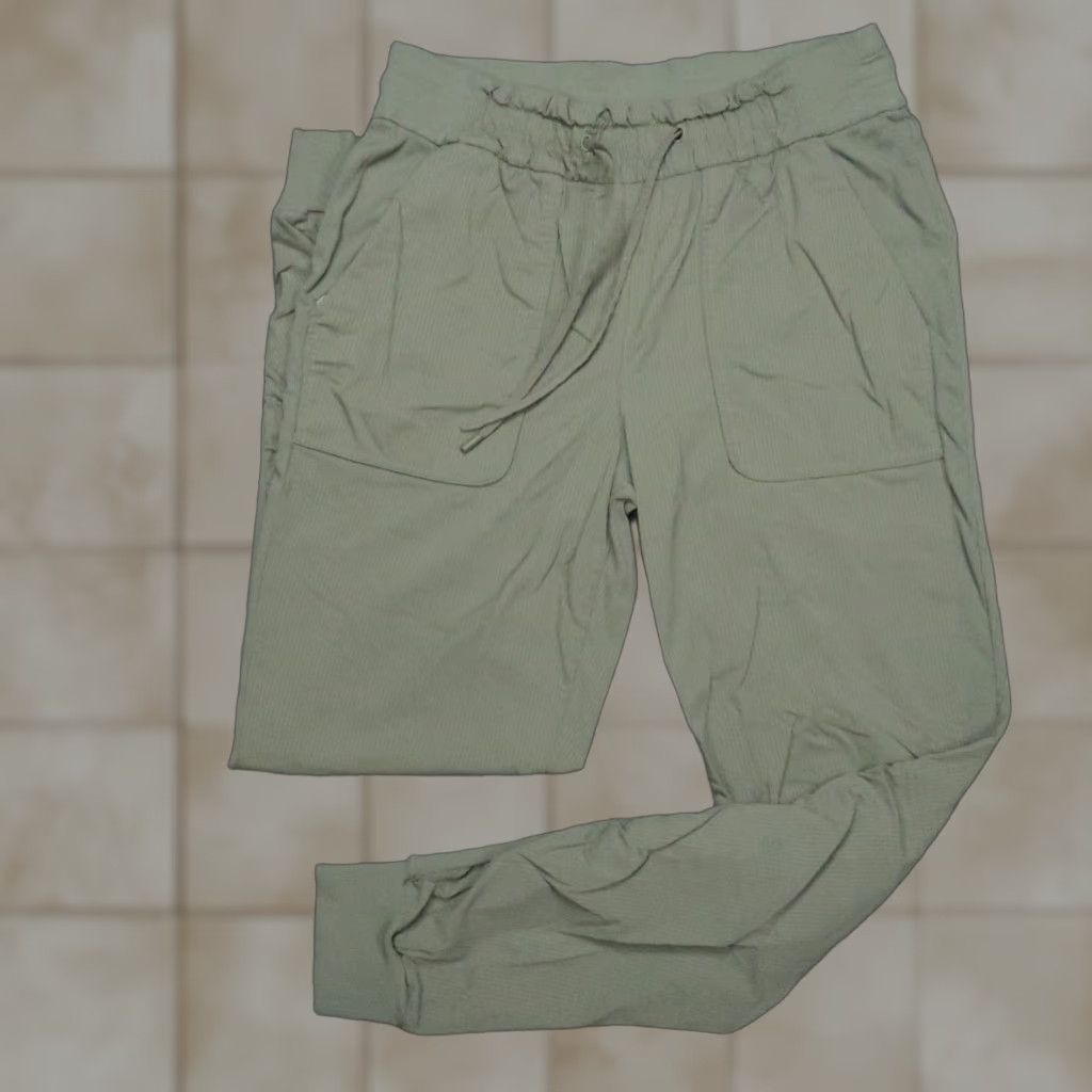 Lululemon Jogger Pants Womens 8 Green Lightweight Activewear