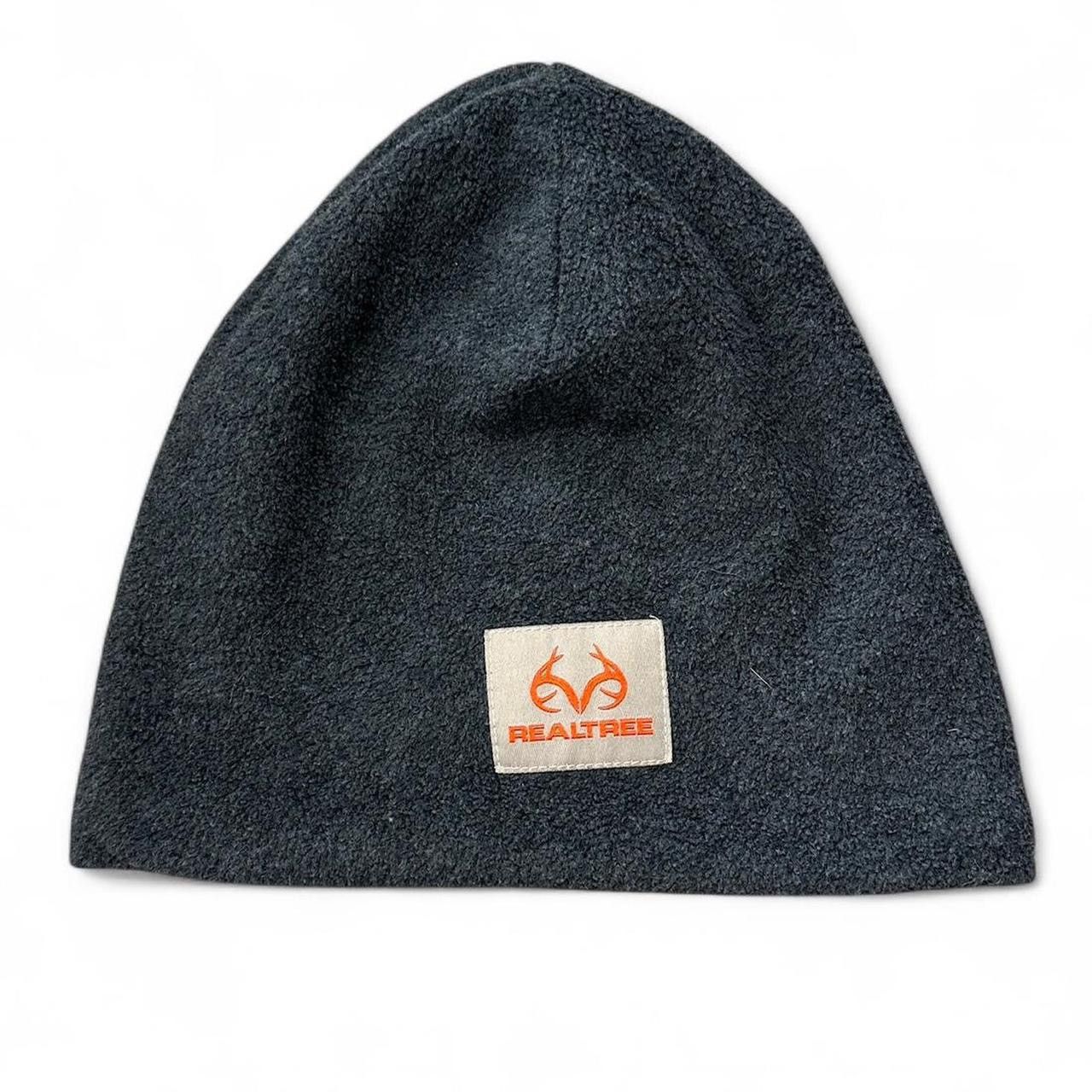 Realtree Realtree Beanie Adult Reversible Grey and Yellow Fleece Size ONE SIZE - 1 Thumbnail