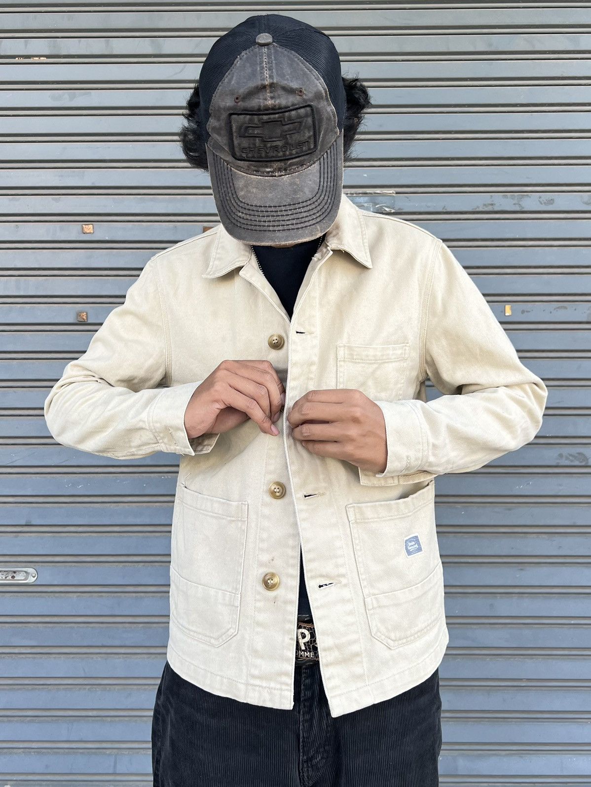 Other × Vintage Vintage Simwood Workwear Denim Jacket Size US S / EU 44-46 / 1 - 5 Thumbnail