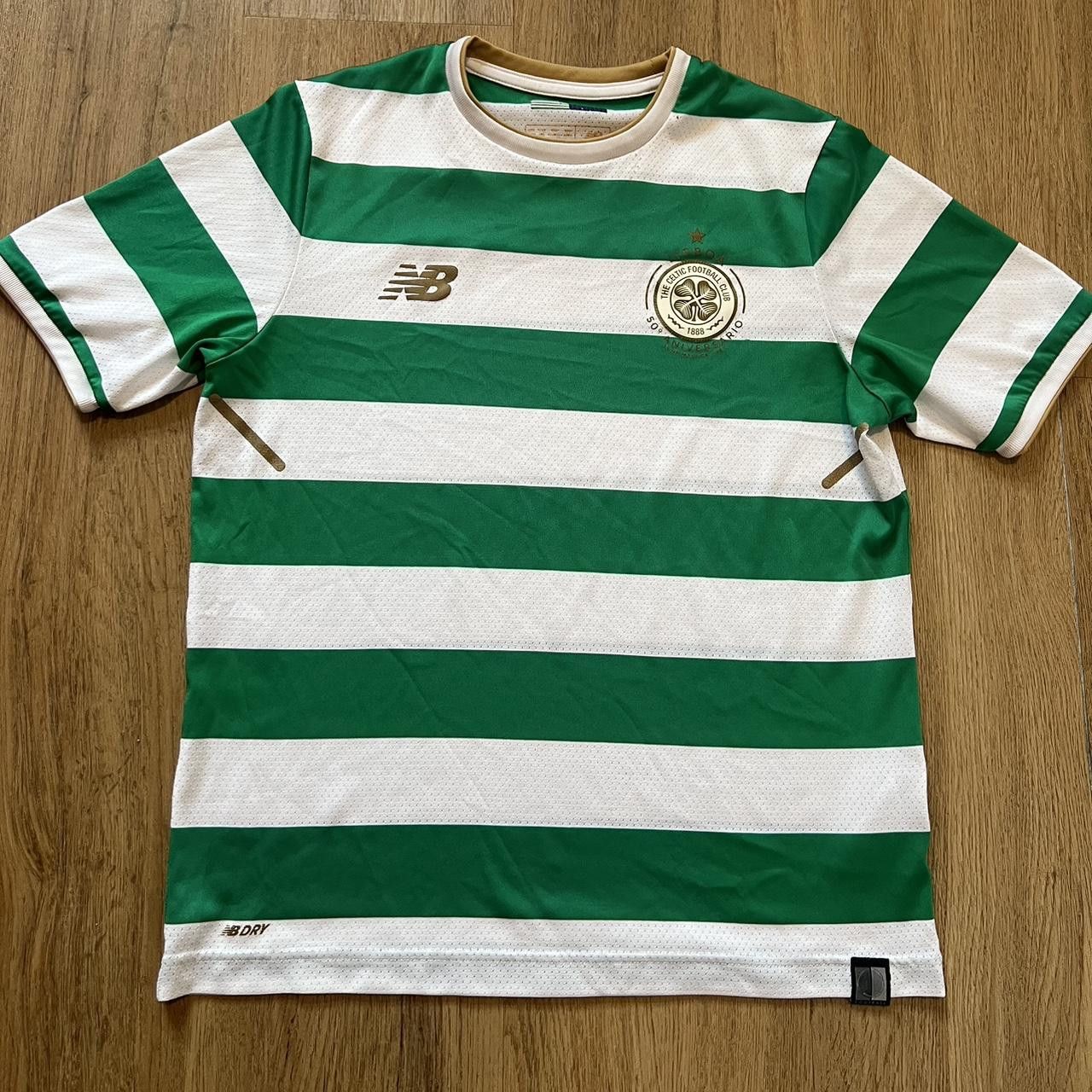 New Balance New Balance Celtic green and white football shirt Size US S / EU 44-46 / 1 - 1 Thumbnail